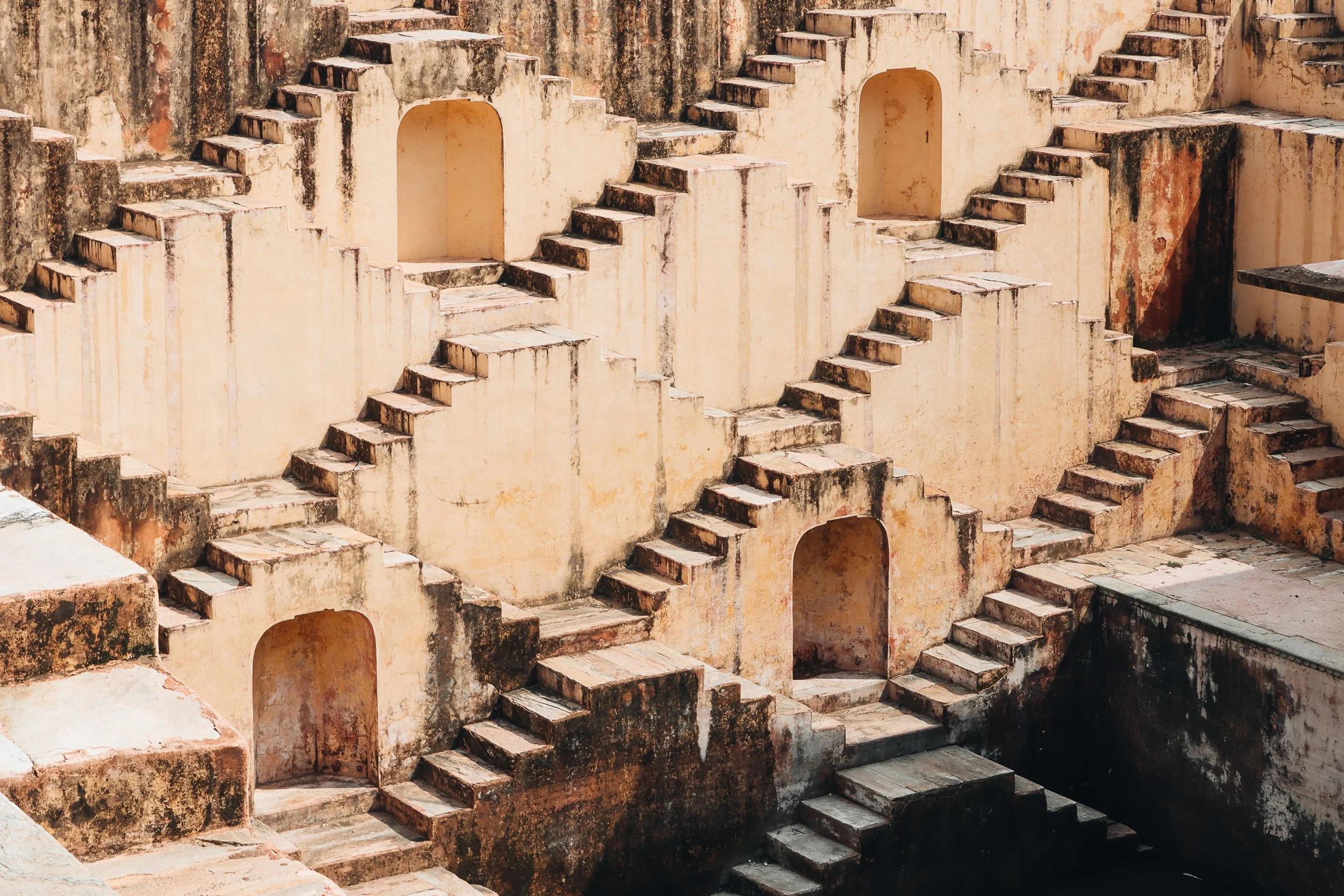 Quo Vadis? / expo 'In Full Spectrum - Stone Matters' / Panna Meena ka Kund, Jaipur, India / 2022