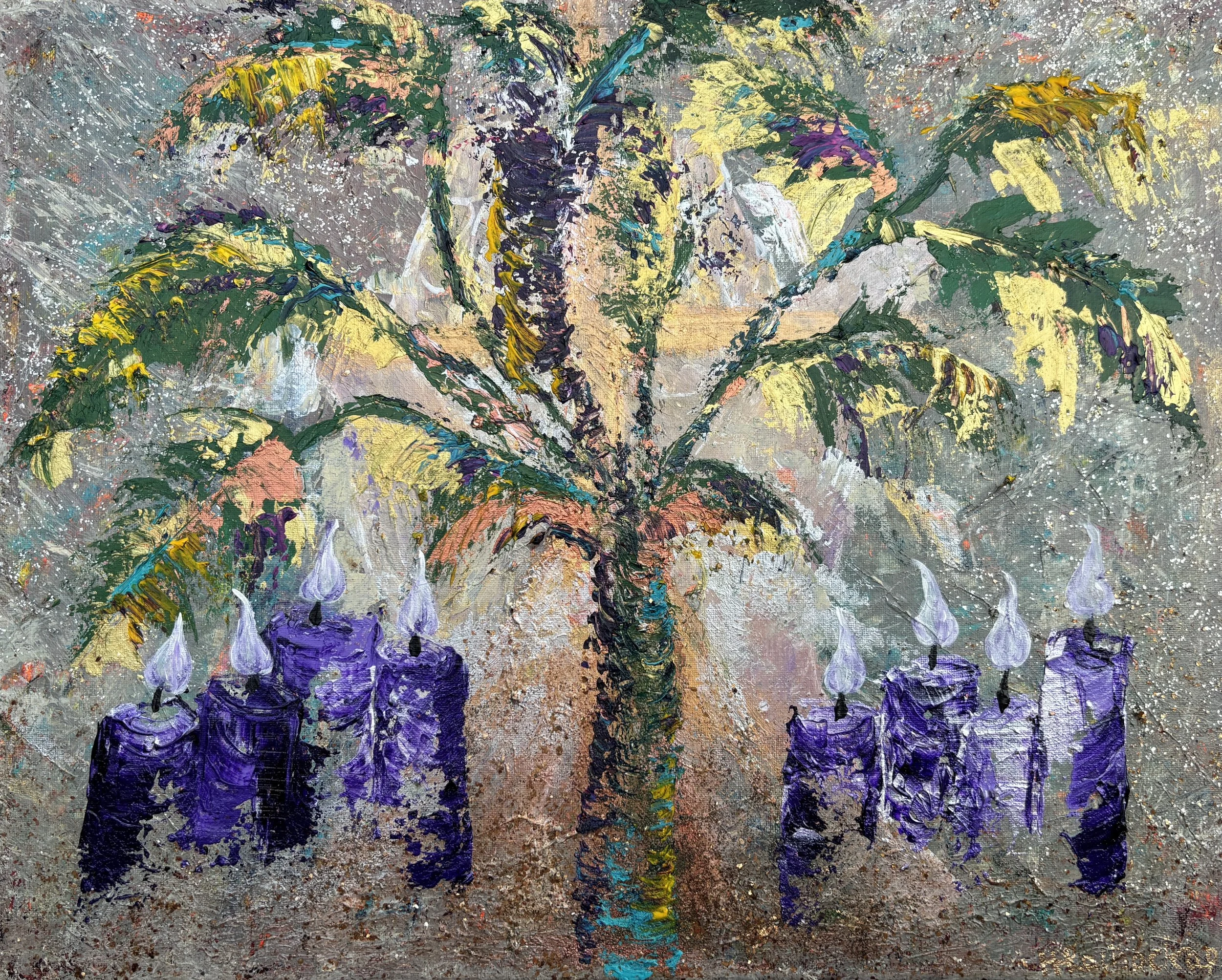 "Palm Sunday" Acrylic on canvas 16x20