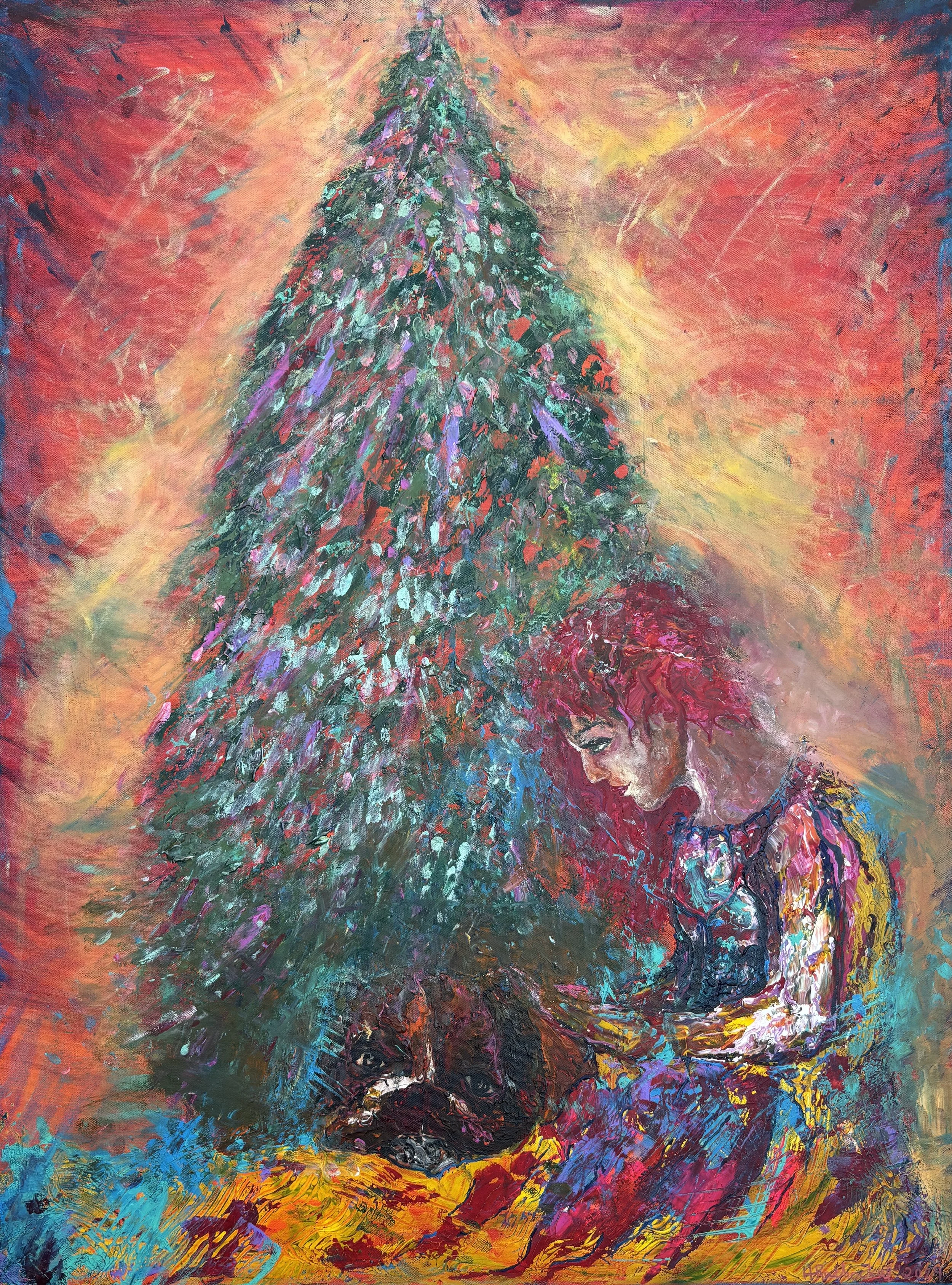 "Always There" Acrylic on canvas 30x60