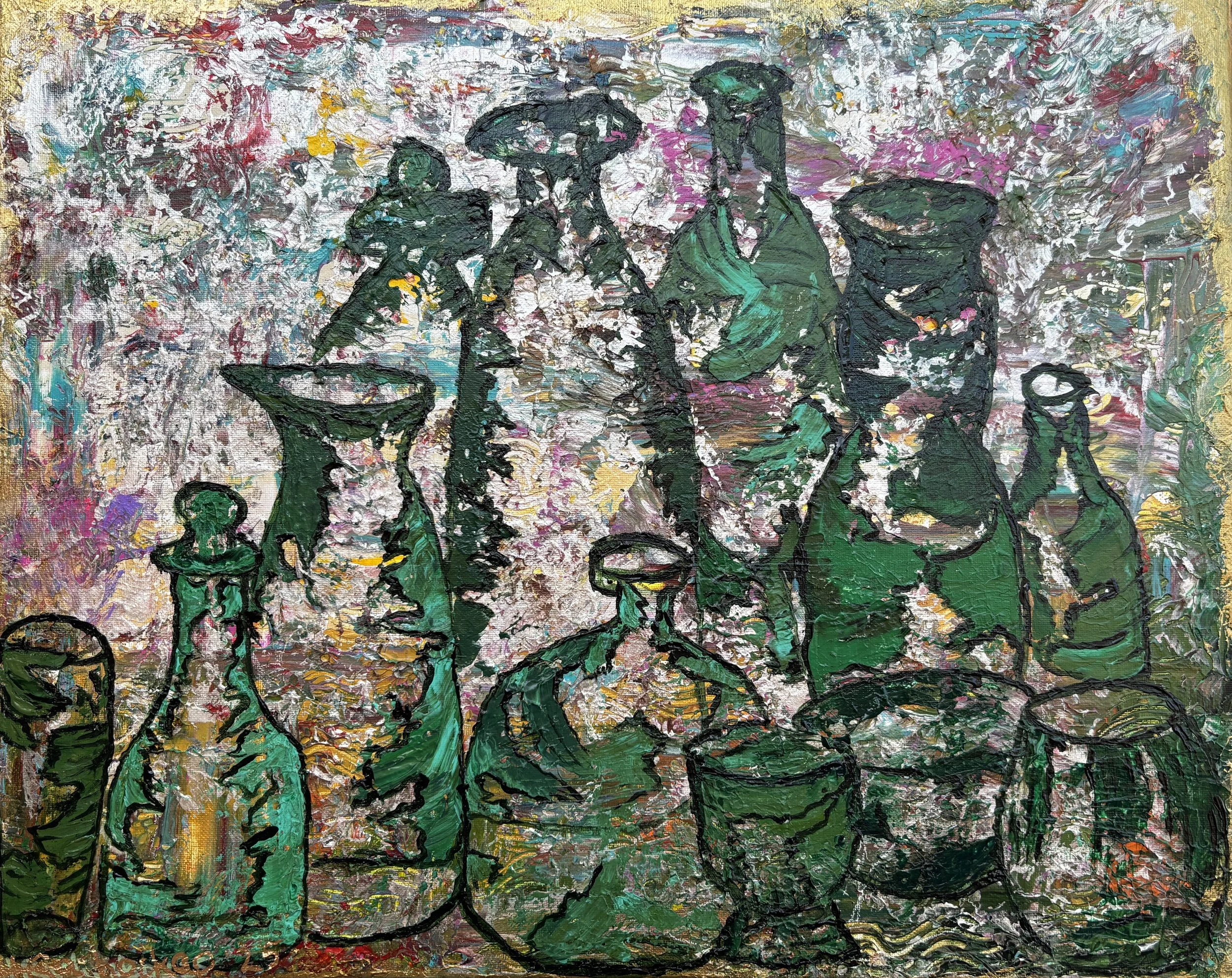 "Empty Vessels 3" Acrylic on canvas 16x20