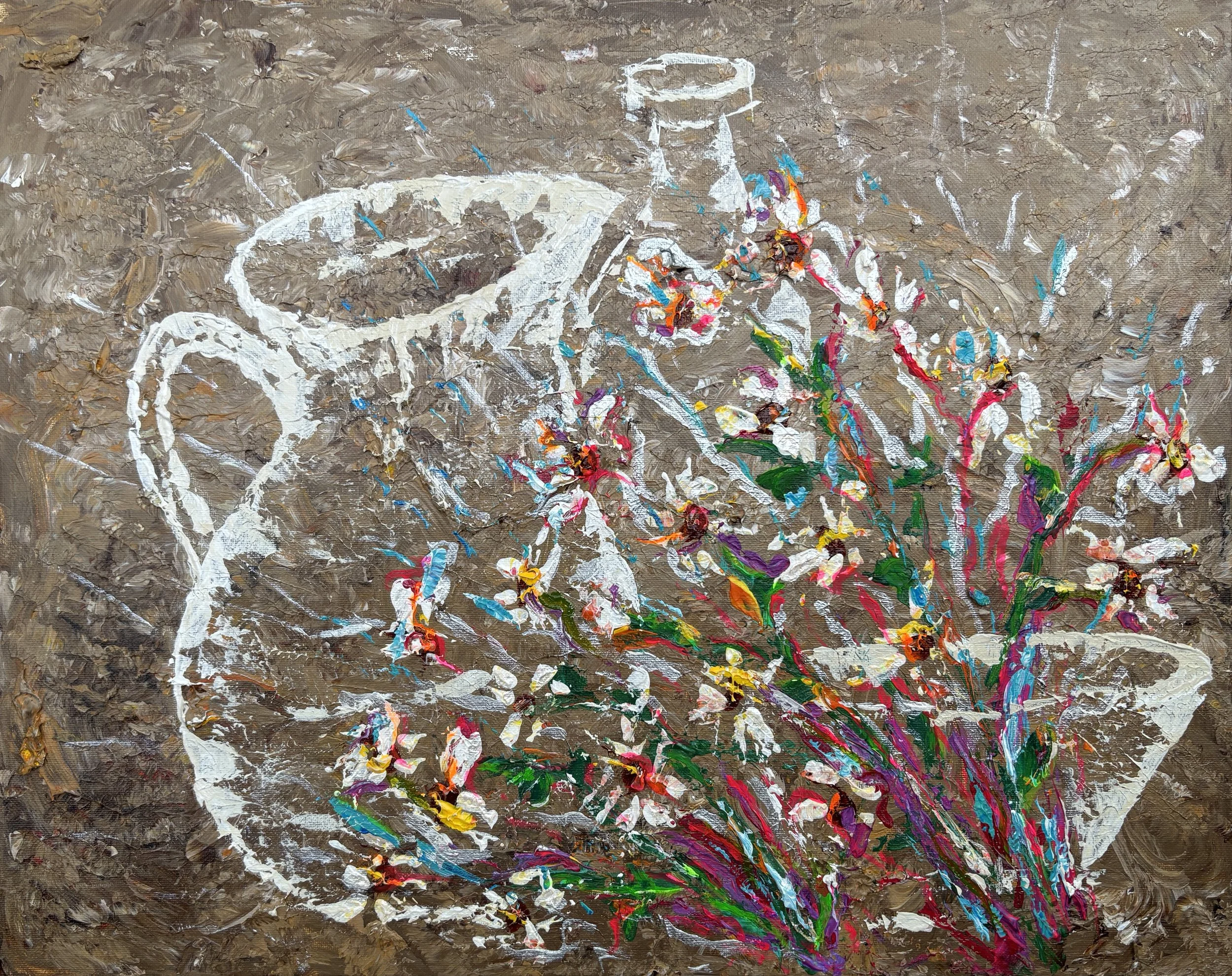 "Empty Vessels 8" Acrylic on canvas 16x20