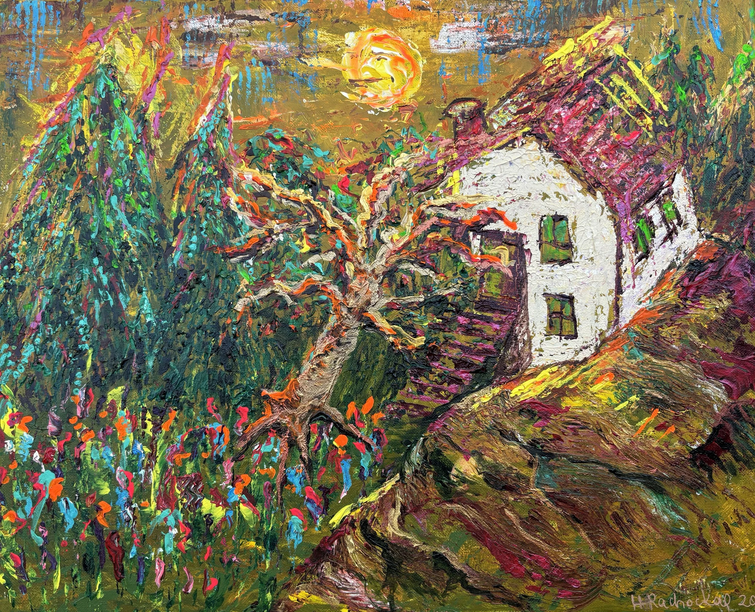 "Old Apple Tree" Acrylic on canvas 16x20
