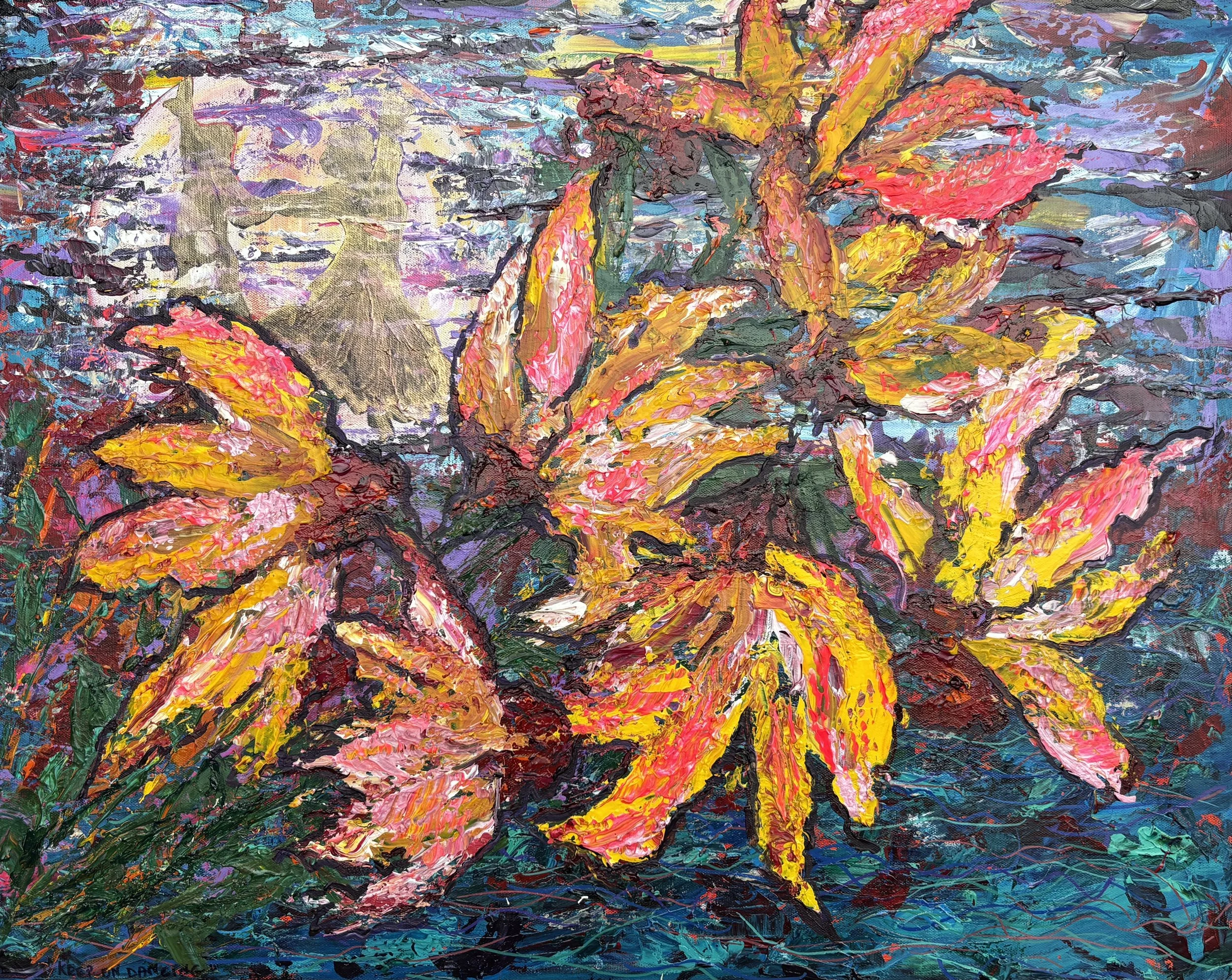 "Dance Me to The End" Acrylic on canvas 20x30