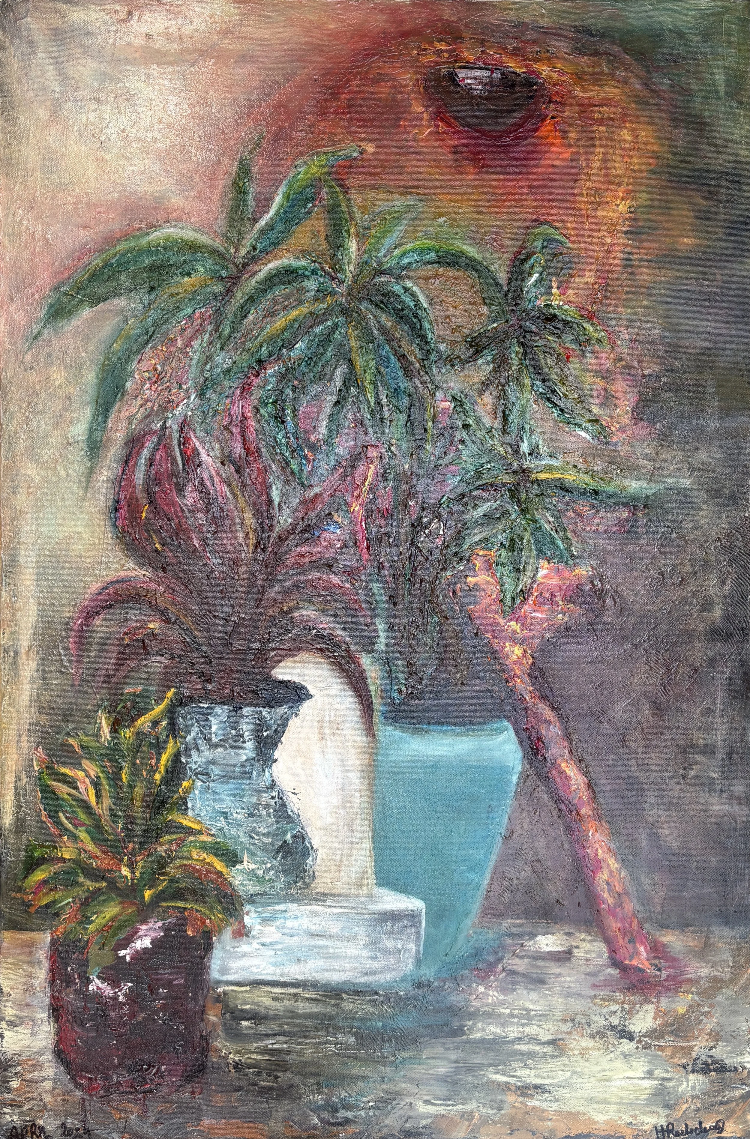 "Eye In The Sky" Oil on canvas 20x36