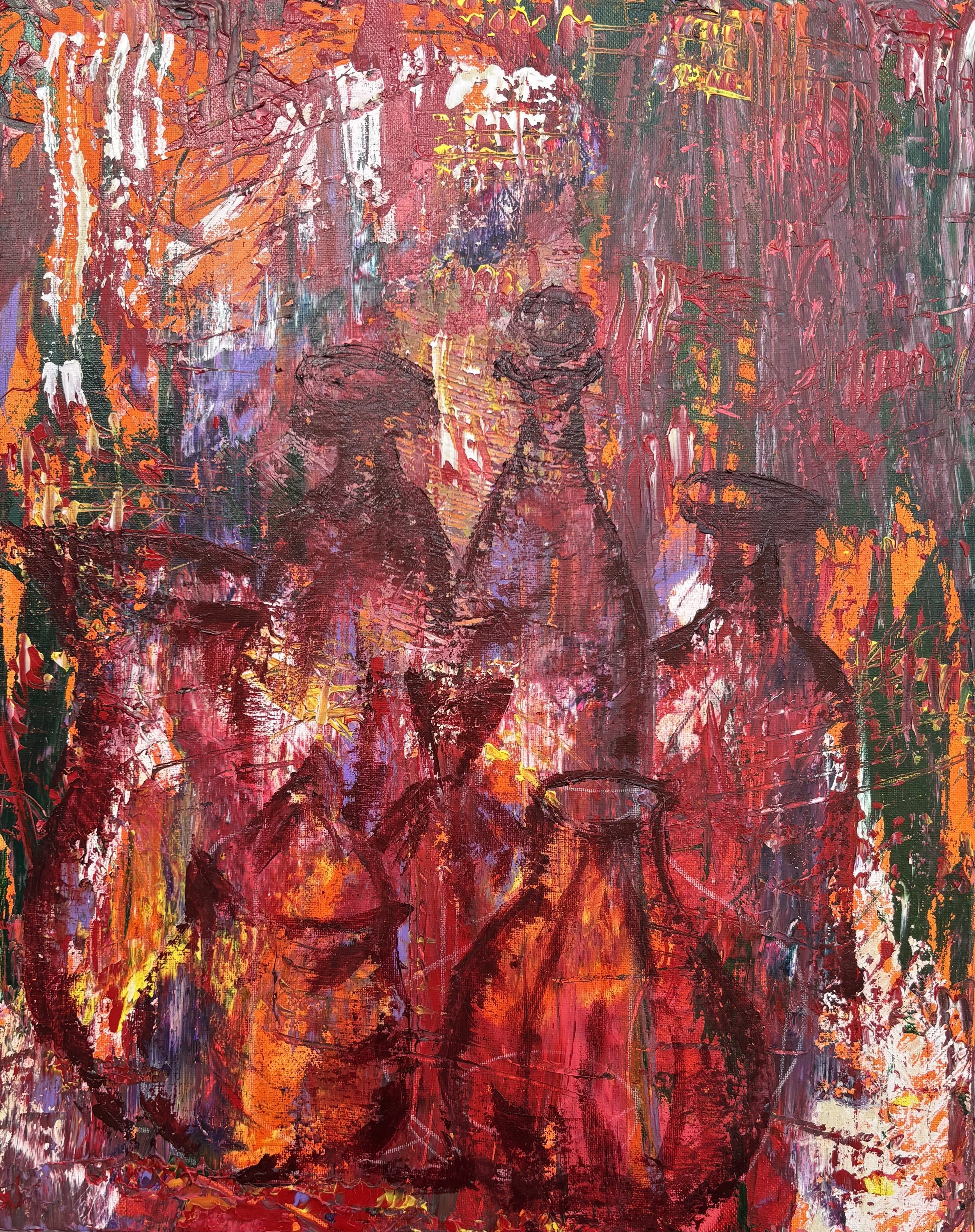 "Empty Vessels 6" Acrylic on canvas 16x20