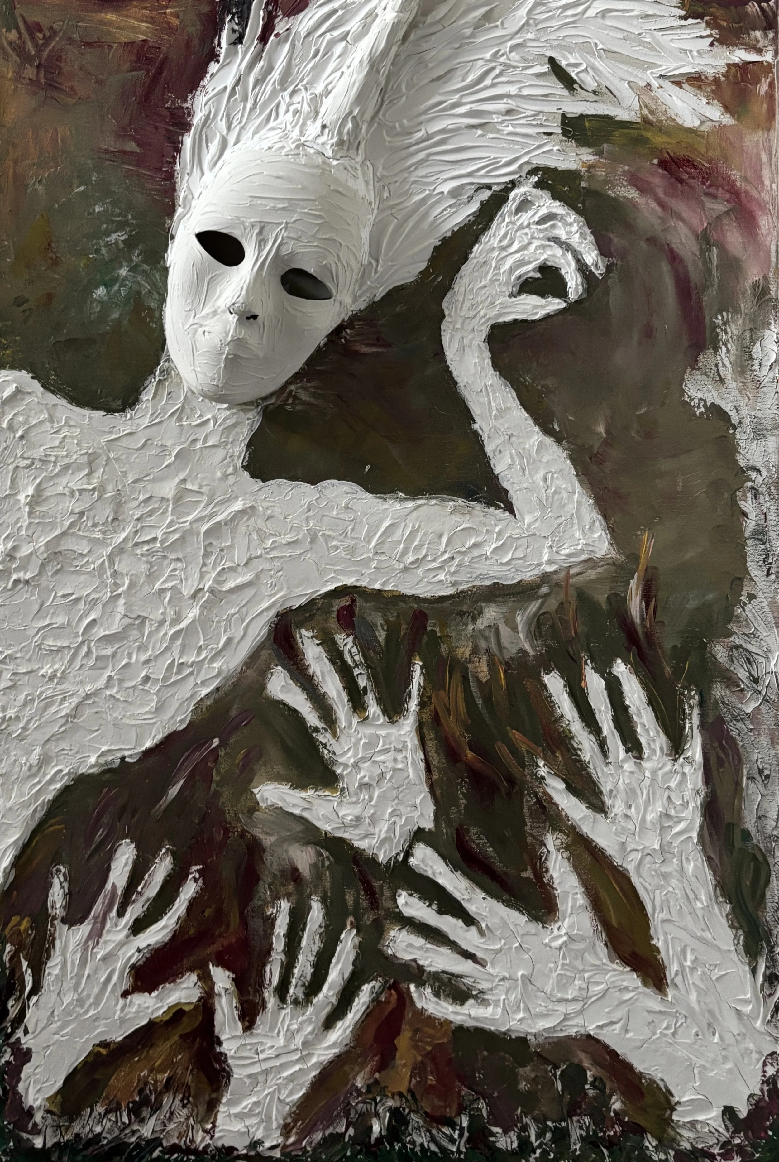 "Hallow Dreams" Acrylic on canvas 20x36