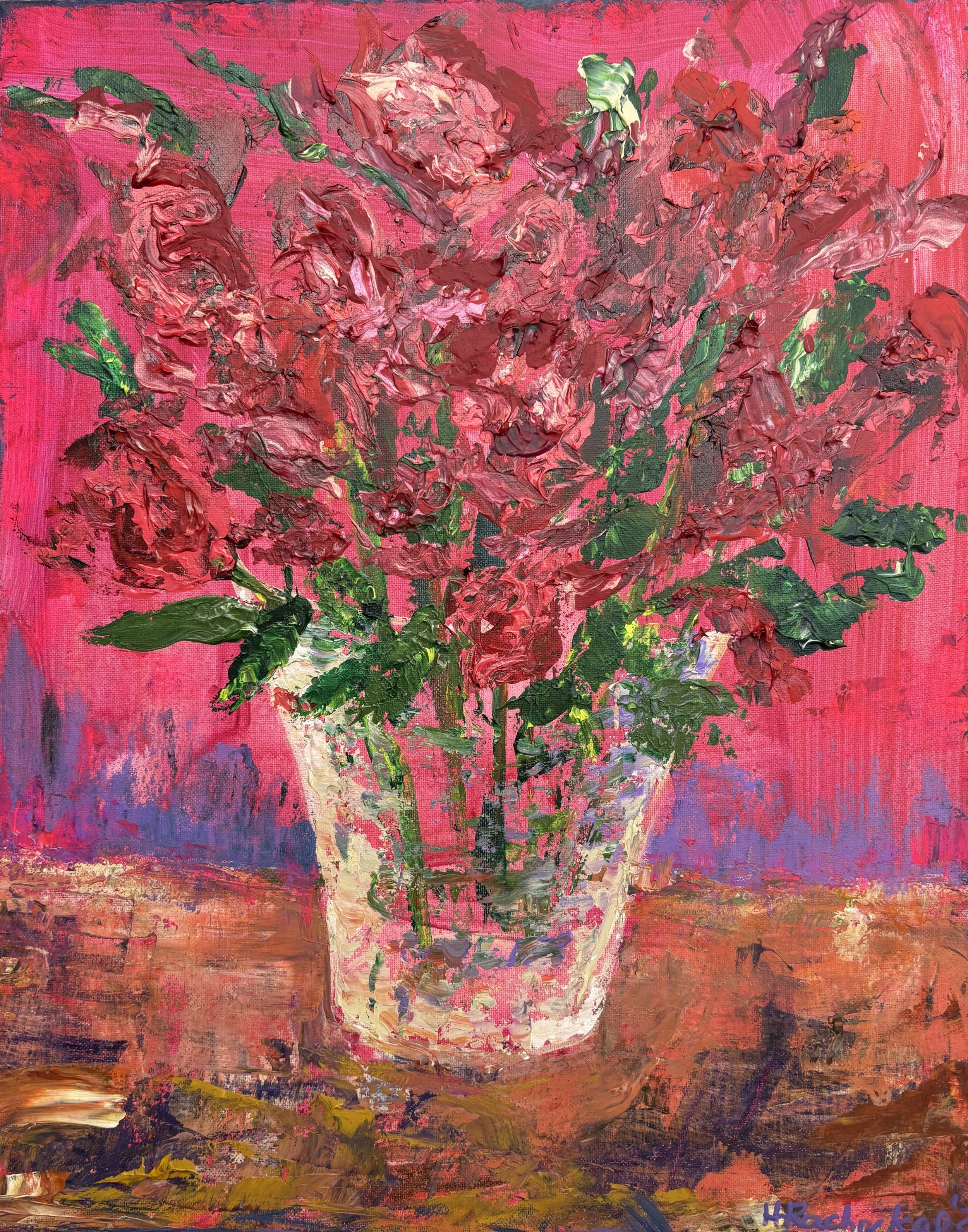 "Always the Roses" Acrylic on canvas 16x20