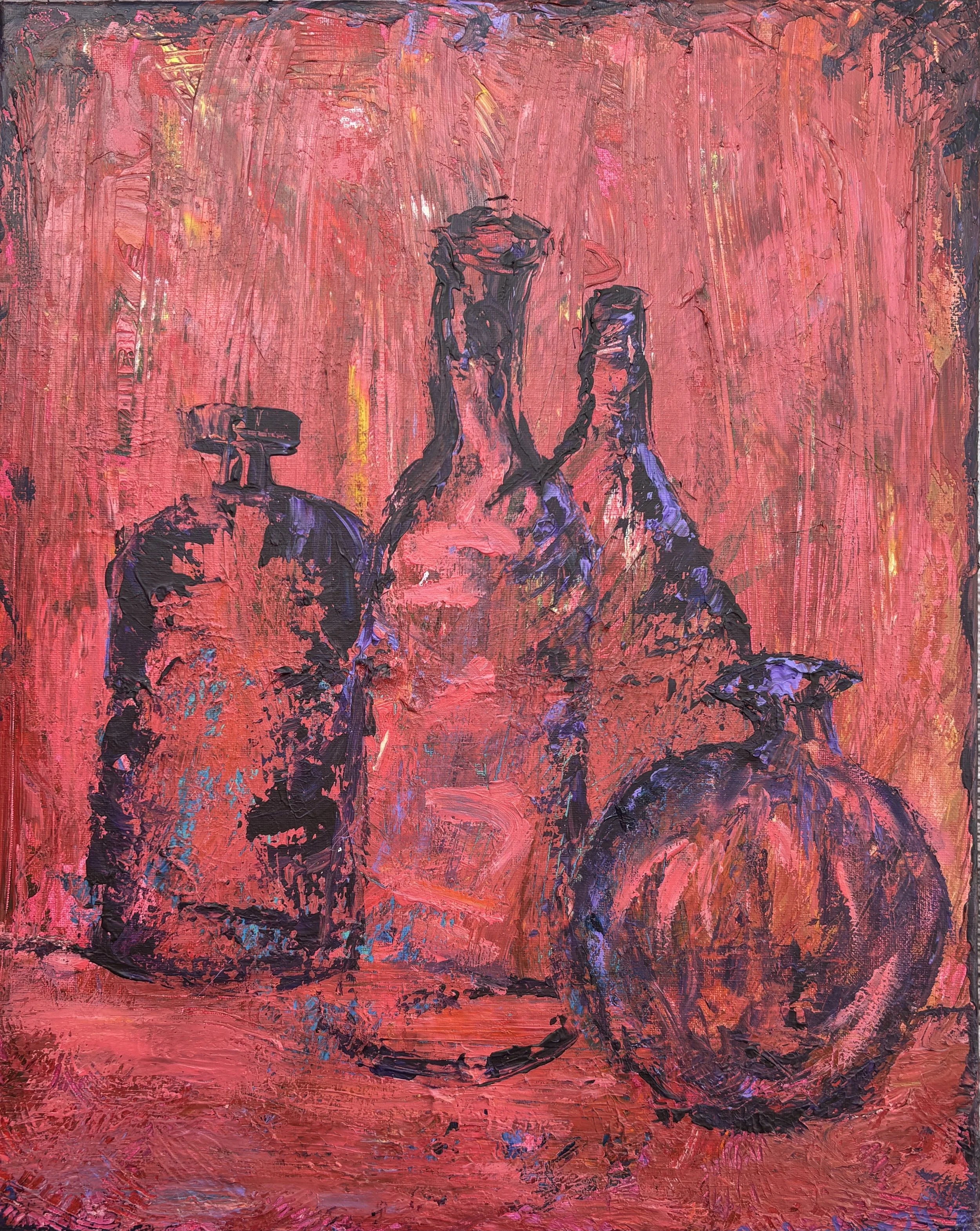 "Empty Vessels 5" Acrylic on canvas 16x20