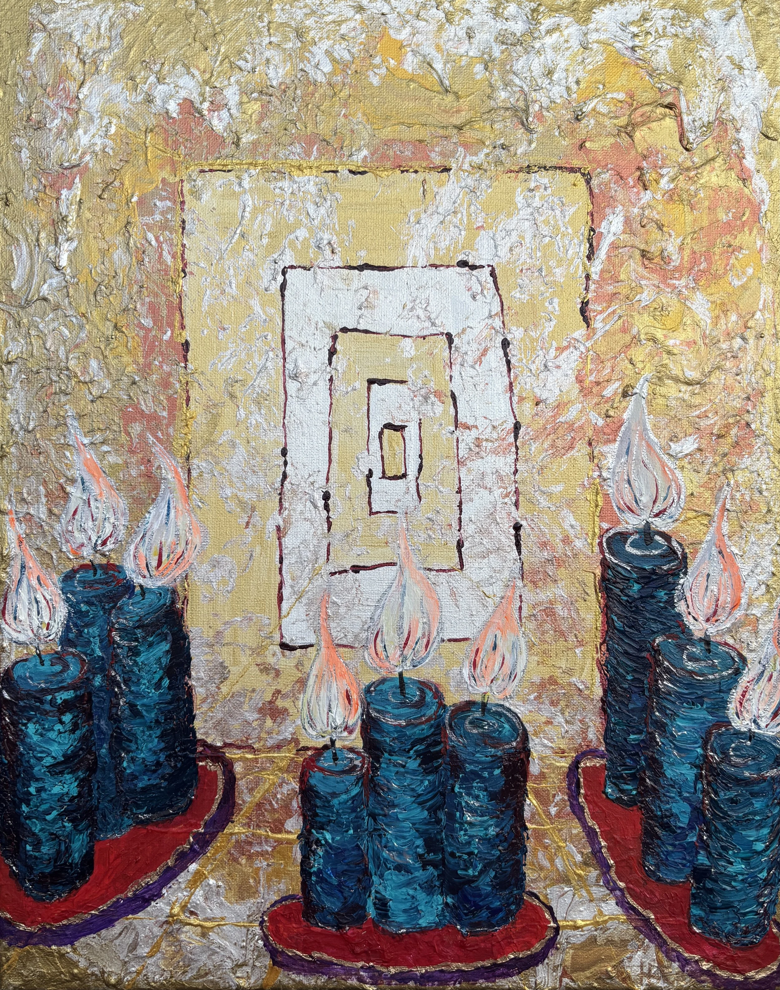 "The Enlightenment" Acrylic on canvas 16x20