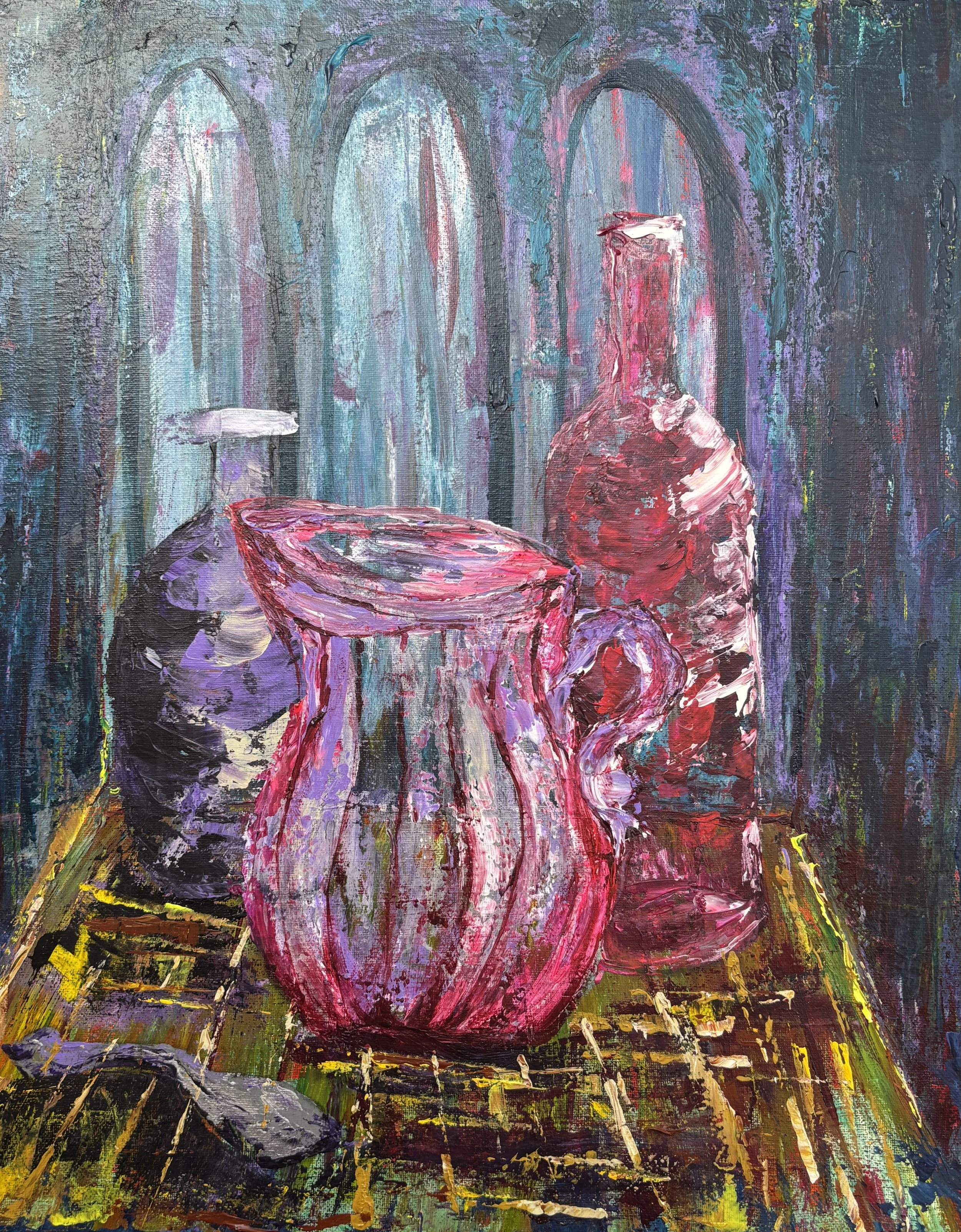 "Empty Vessels 7" Acrylic on canvas 16x20