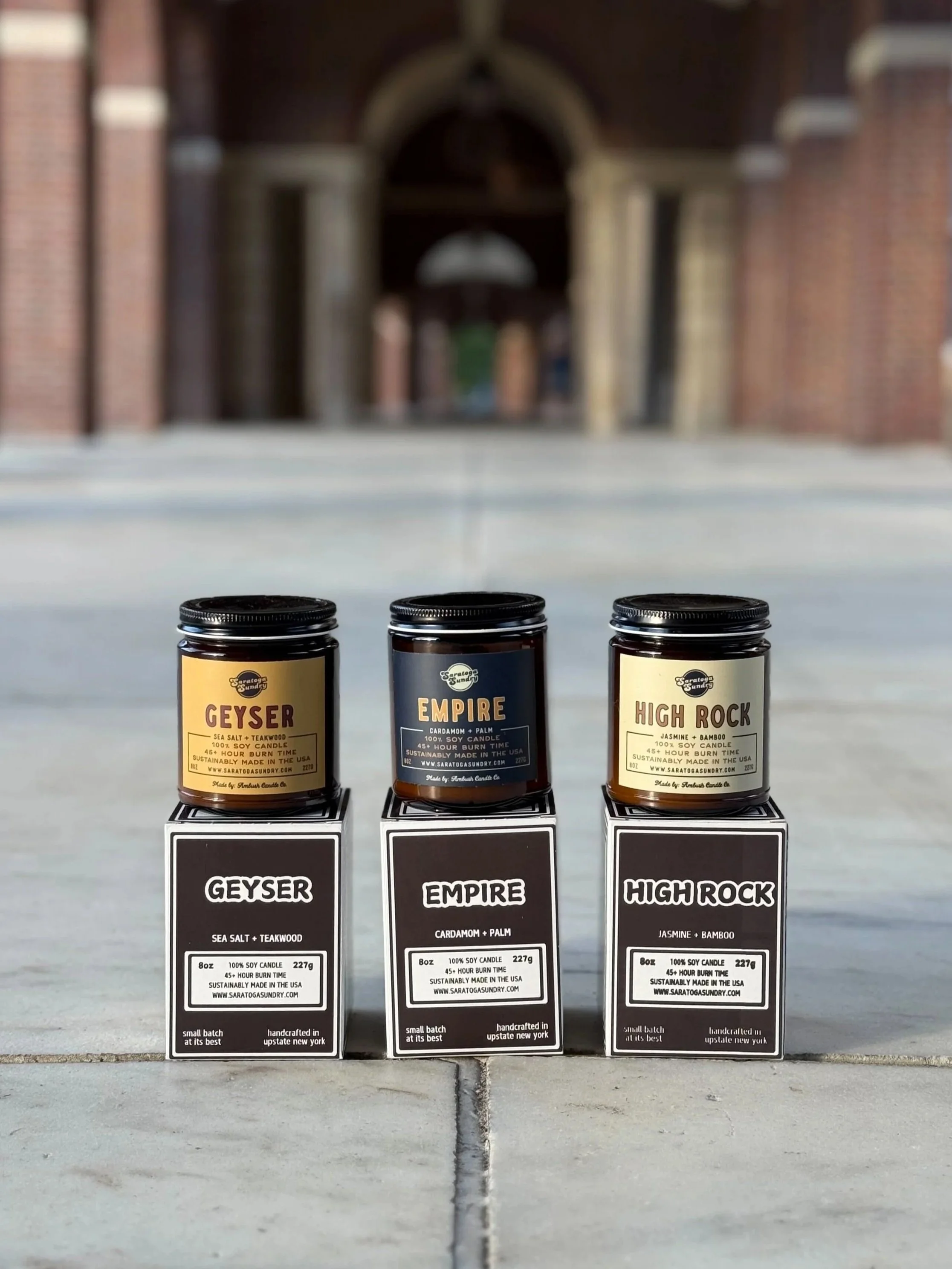 Seasonal Candle Trio