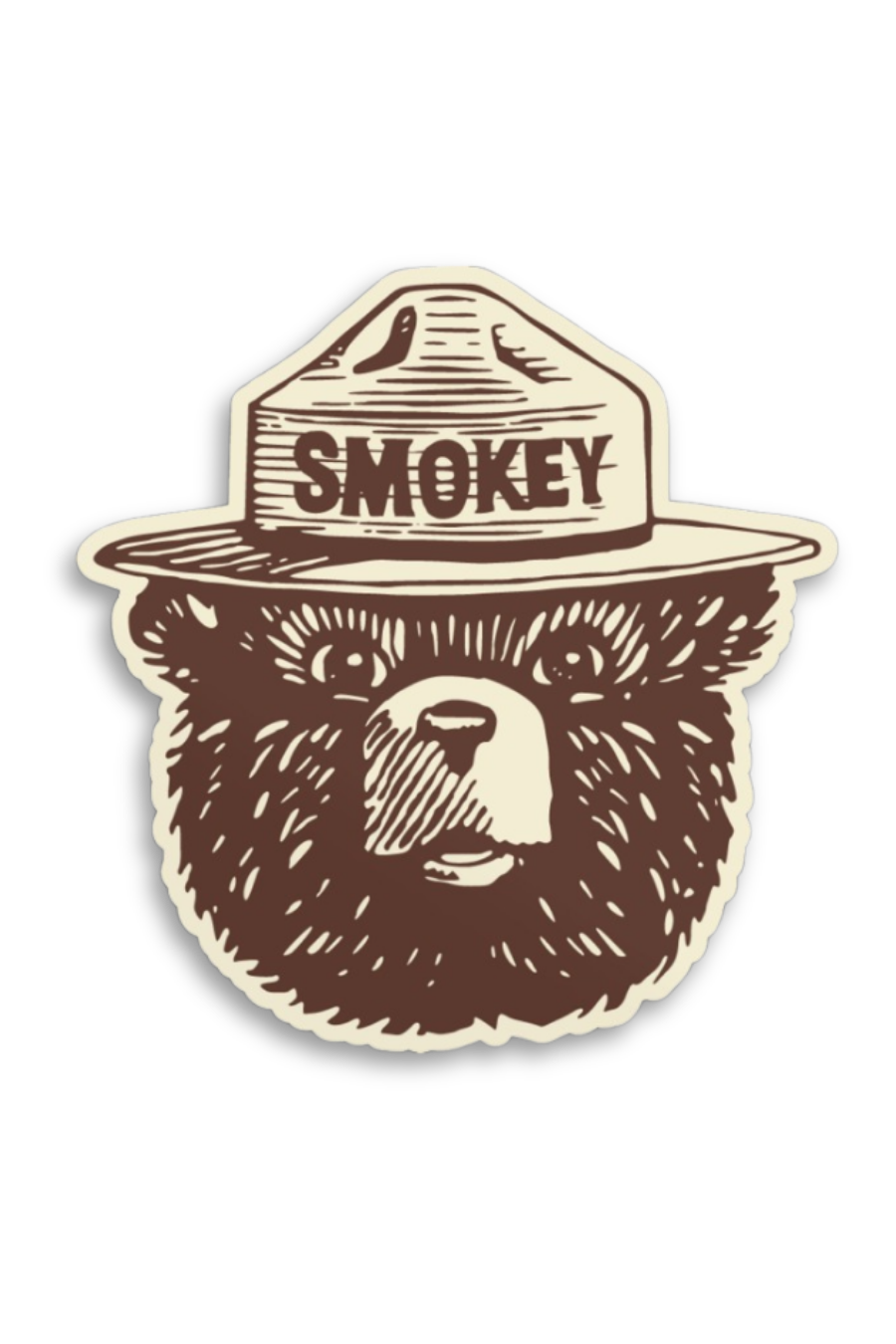 "Smokey the Bear" Sticker