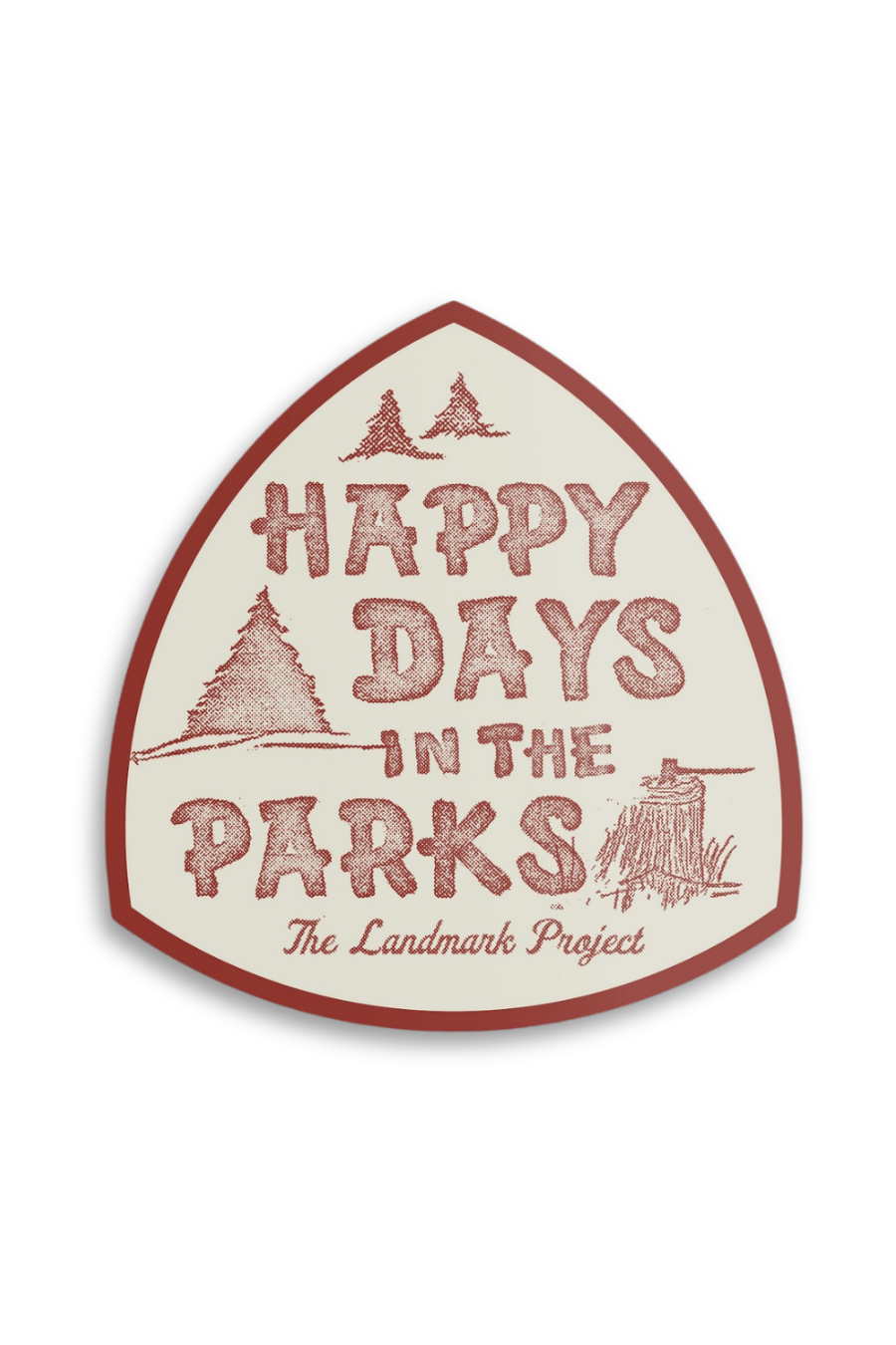 "Happy Days in the Parks" Sticker