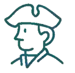 Illustration of a human brain with a network or circuit pattern inside it.