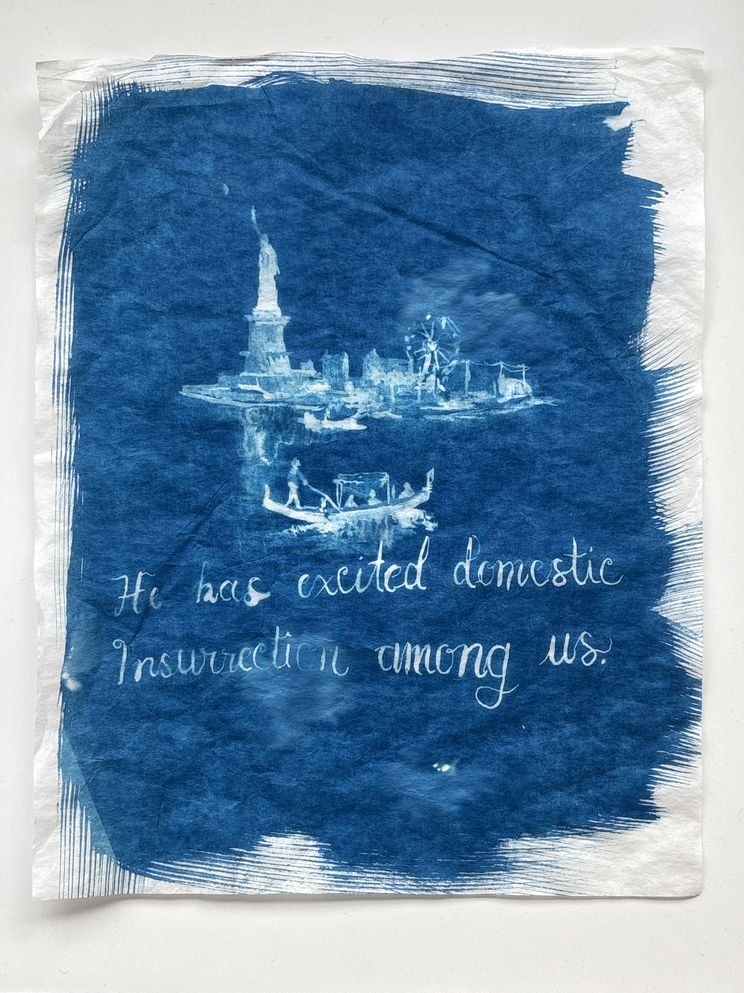 Revolutionary Message, “He has excited…”