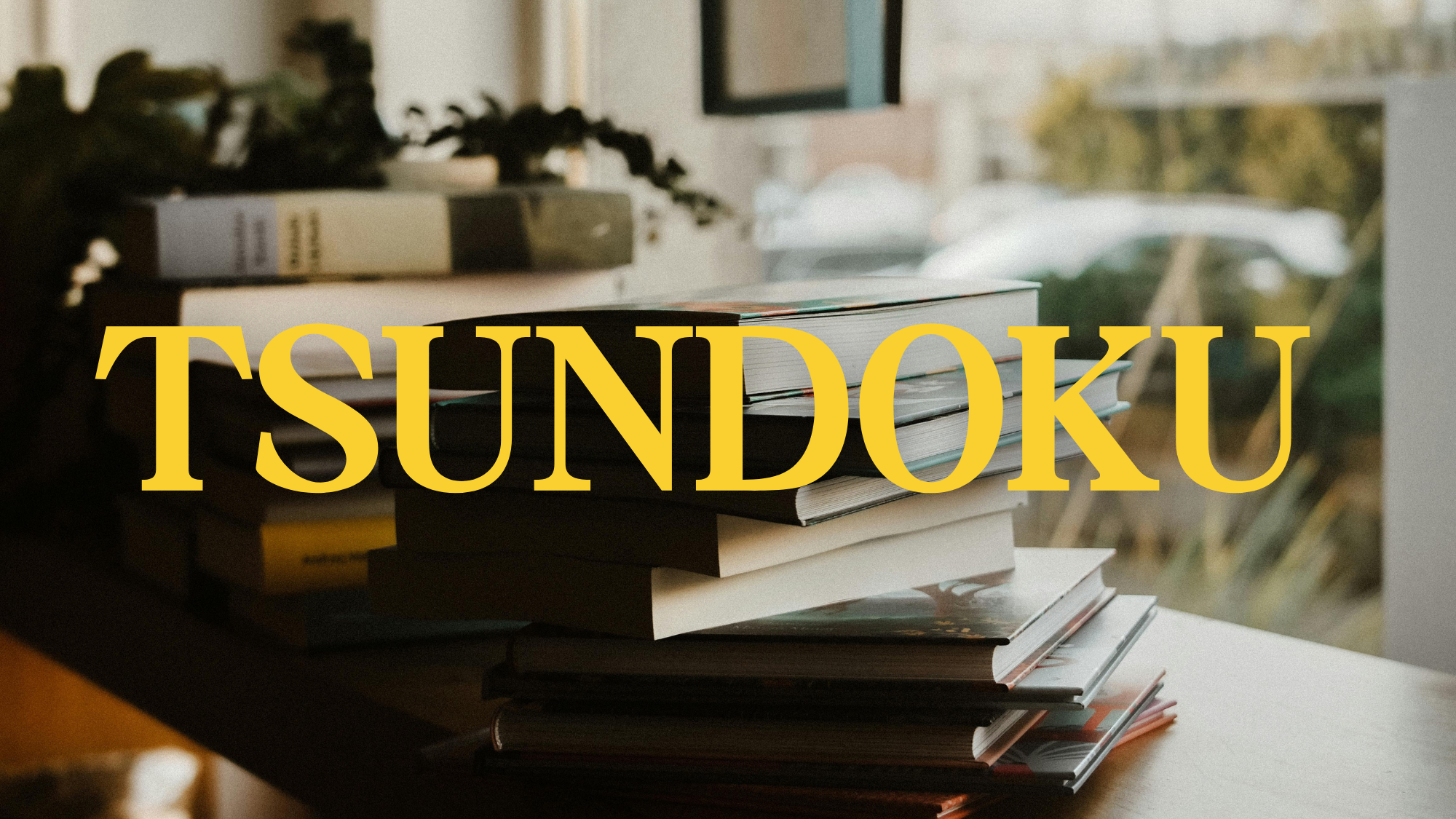 Tsundoku: Proverbs Worship Series 
