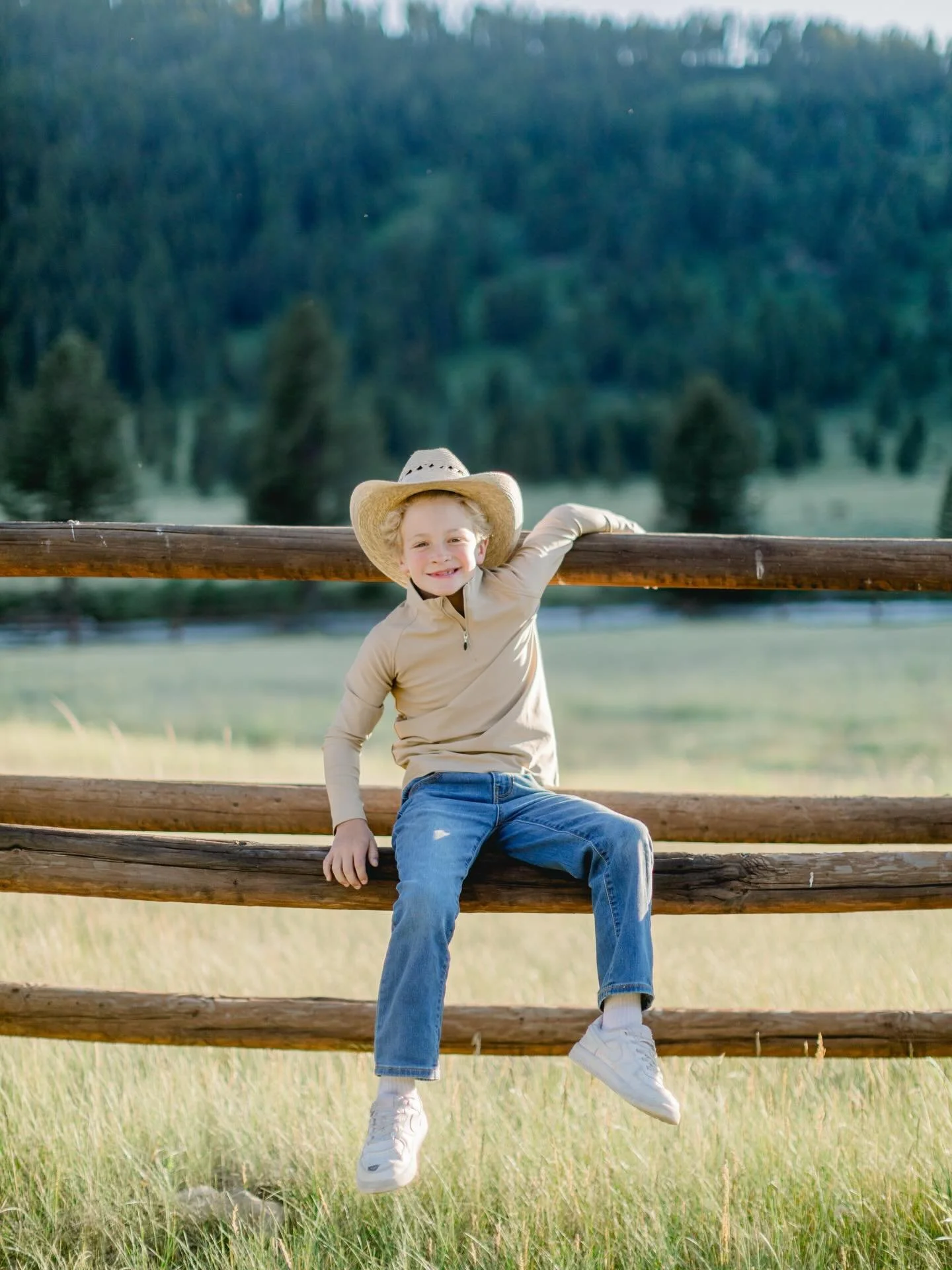 Current troublemaker, future cowboy.
