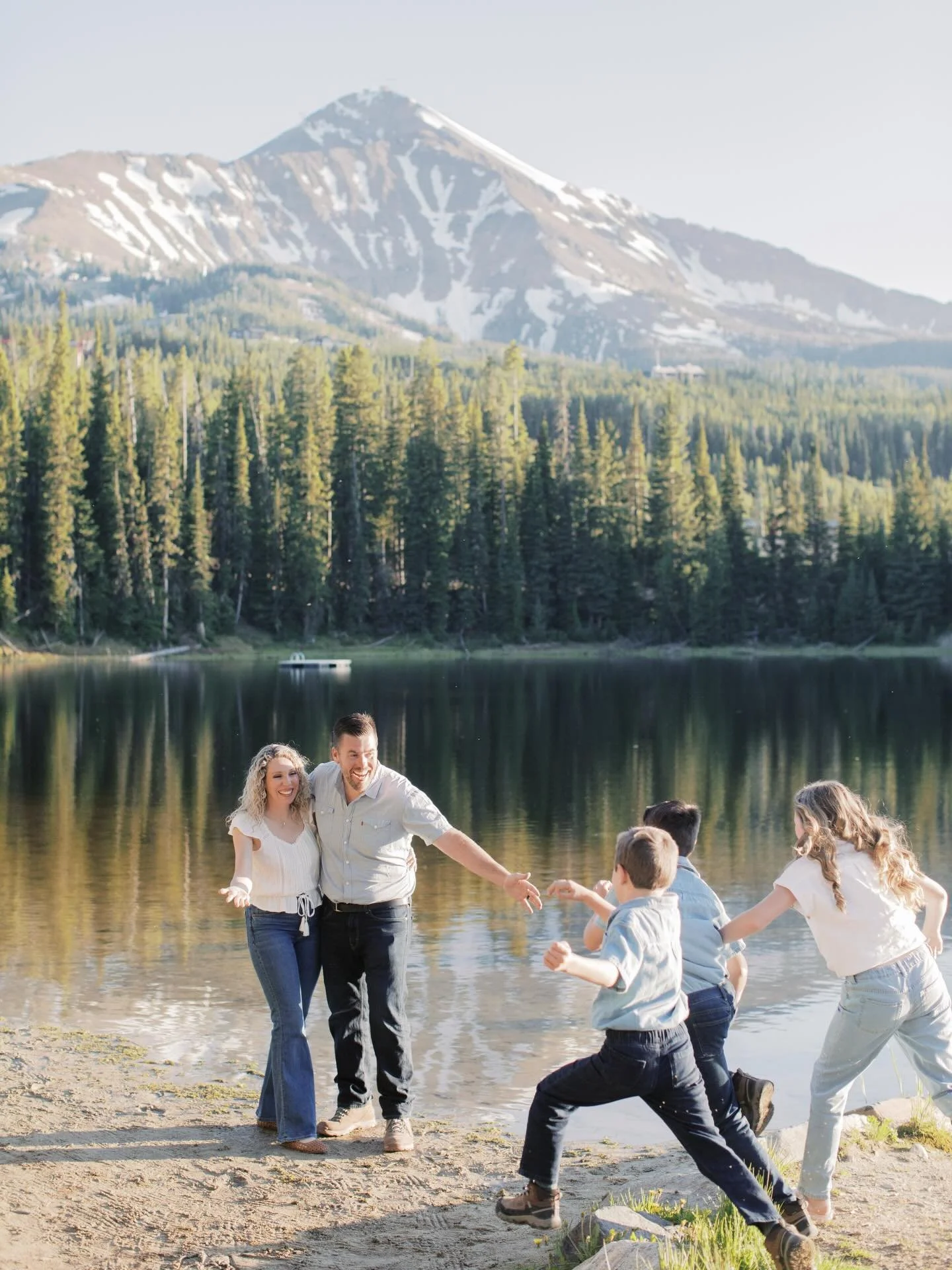 Peaks, pines &amp; the people I love the most.