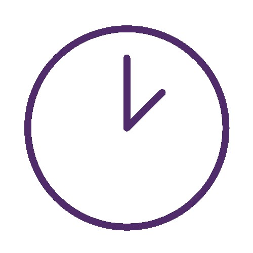 Animated GIF of clock and time.