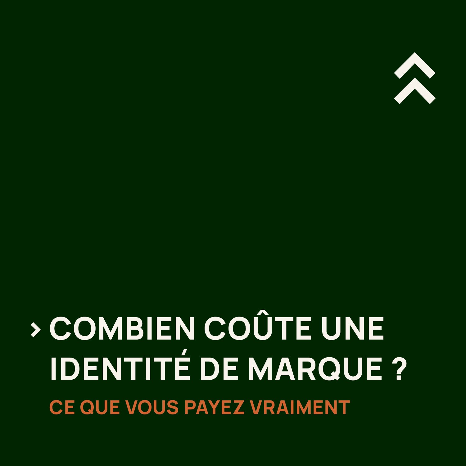 Combien coûte une identité de marque ? Ce que vous payez vraiment