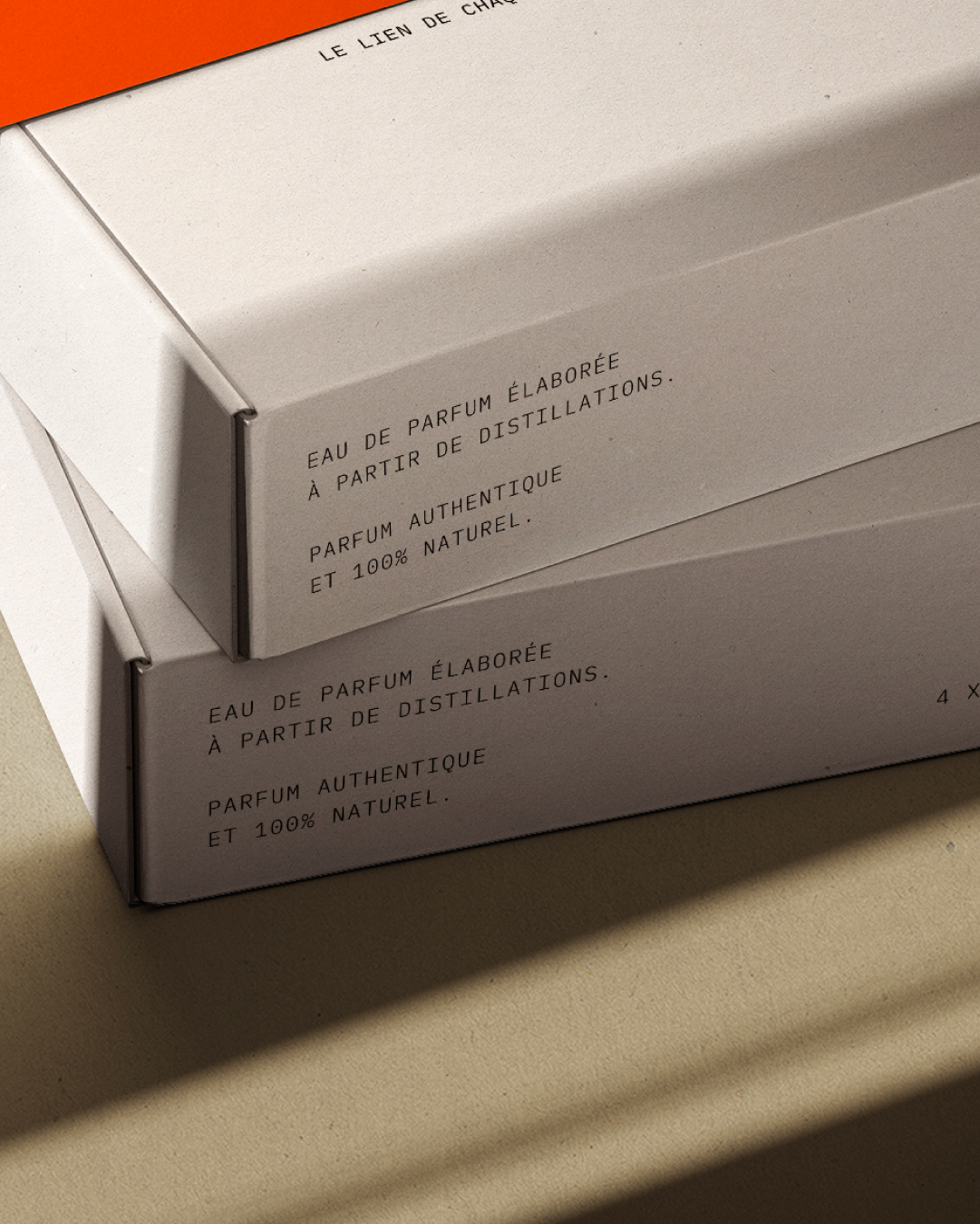 Description du coffret et valeurs de l'identité visuelle de FLORAE réalisé par le studio de design lapousse.