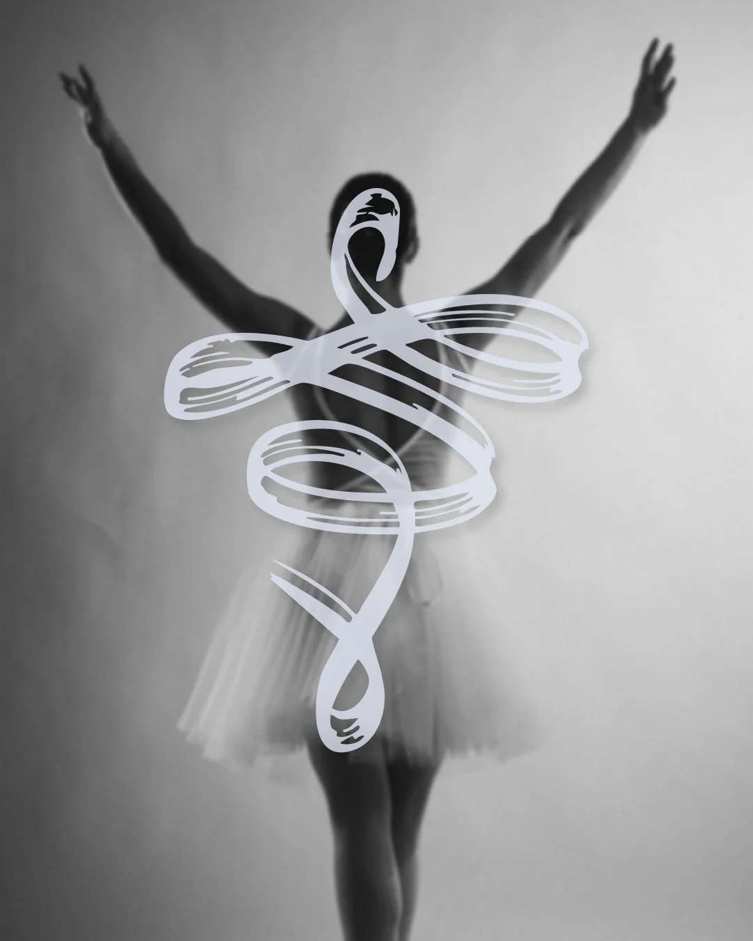 Illustration de l'identité visuelle de GRAVITÉ réalisé par le studio de design lapousse.