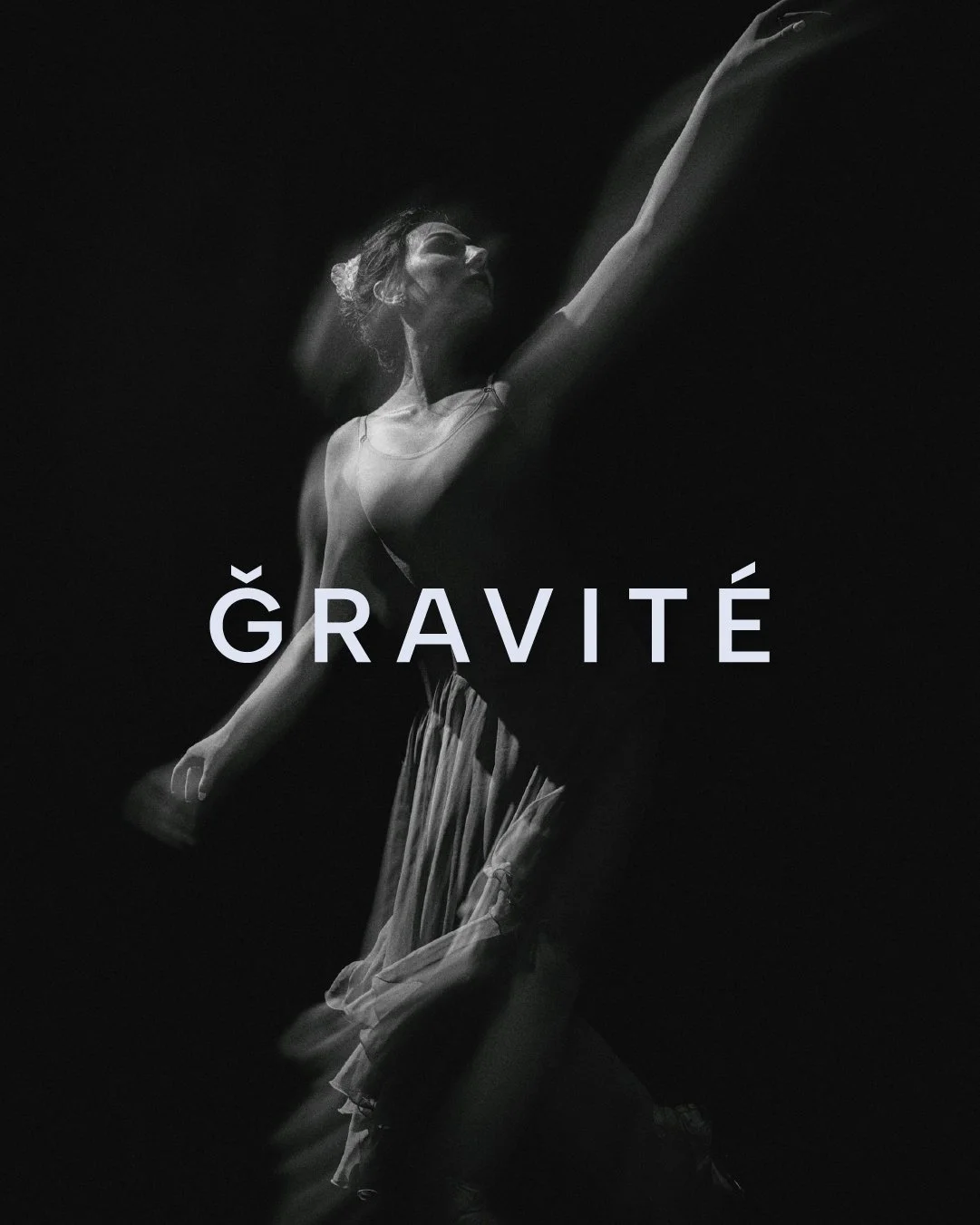 Logo principal de l'identité visuelle de GRAVITÉ réalisé par le studio lapousse.