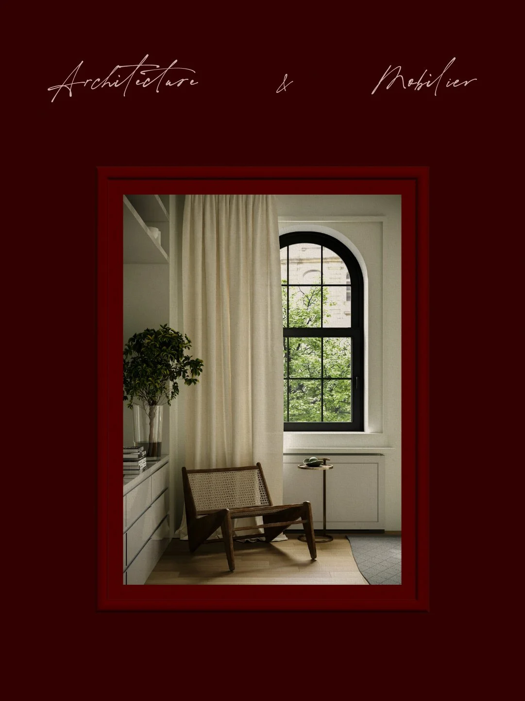 Grande affiche promotionnelle de l'entreprise de l'identité visuelle de AMÉ réalisée par le studio de création lapousse.