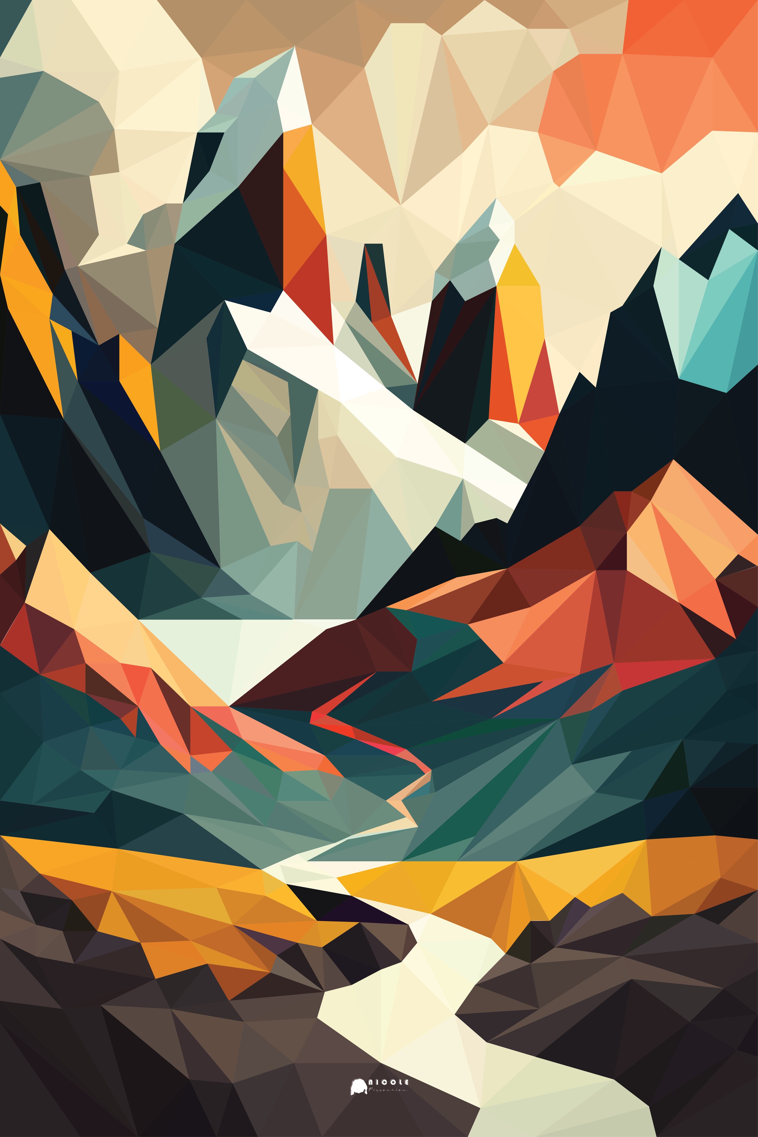Orange | Mountains Collection