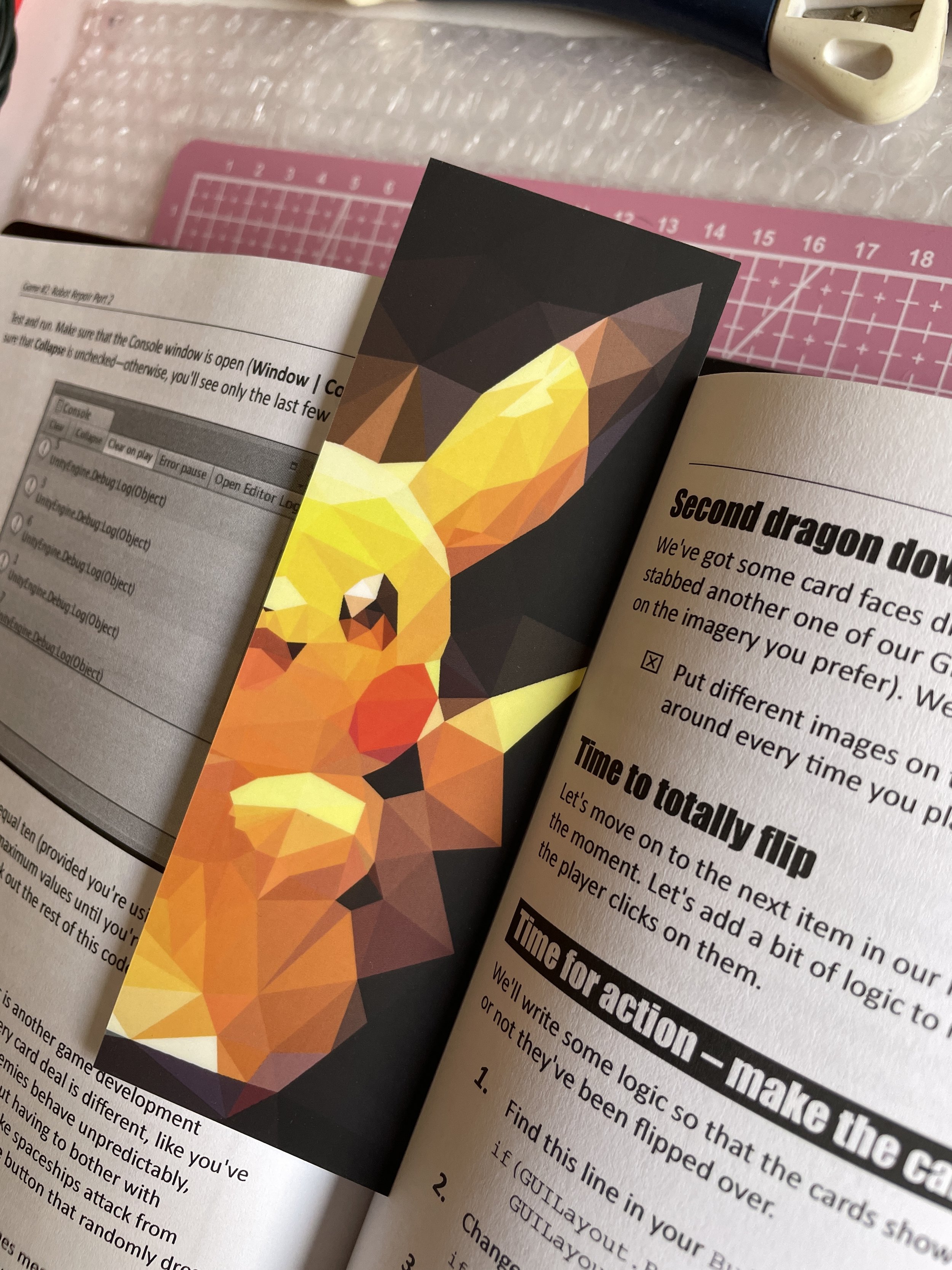 Cute Pikachu Bookmarks