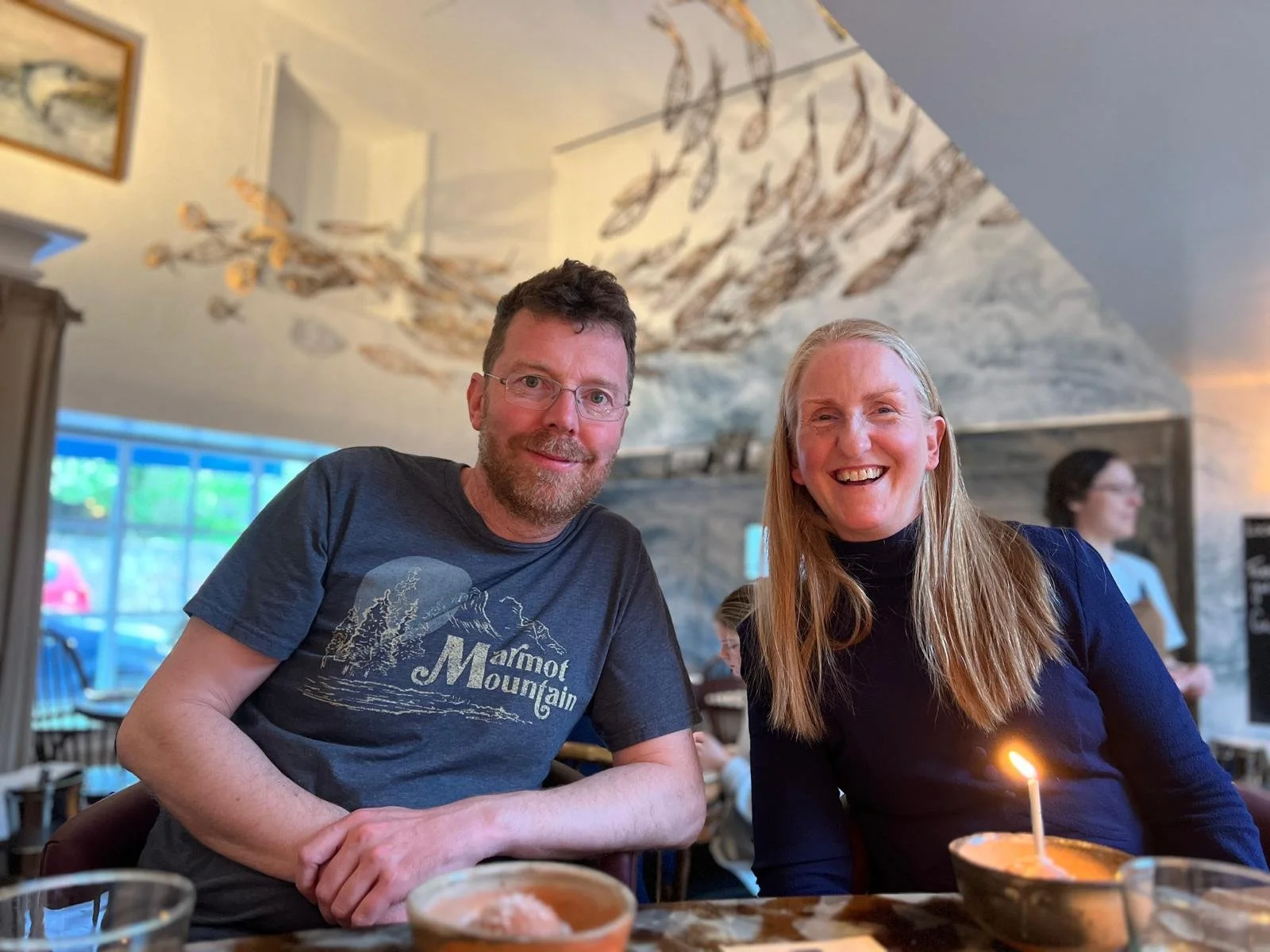 Round off a day on the hills in the wonderful Fish Shop in Ballater.
