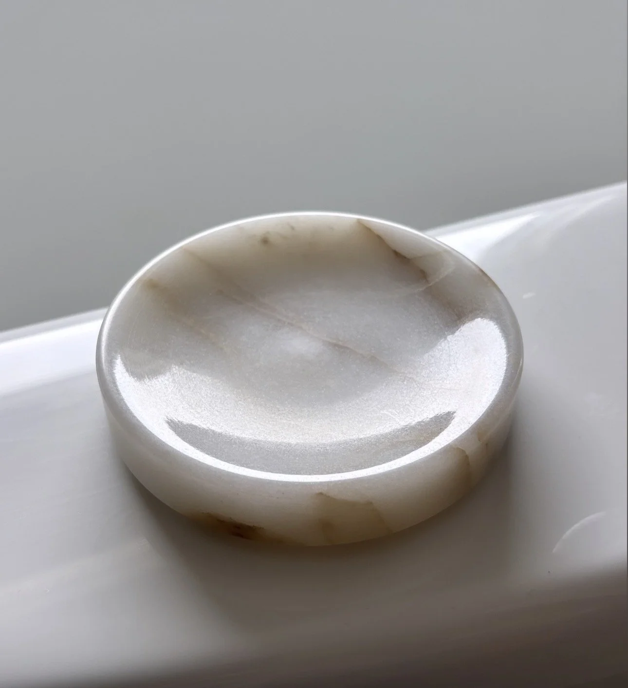ROMAN SOAP TRAY | CALACATTA VIOLA