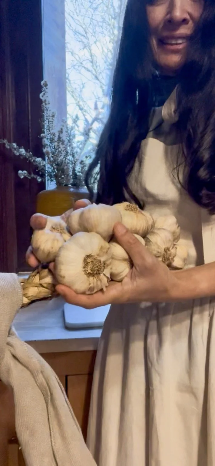 Roasted Garlic with Winter Herbs