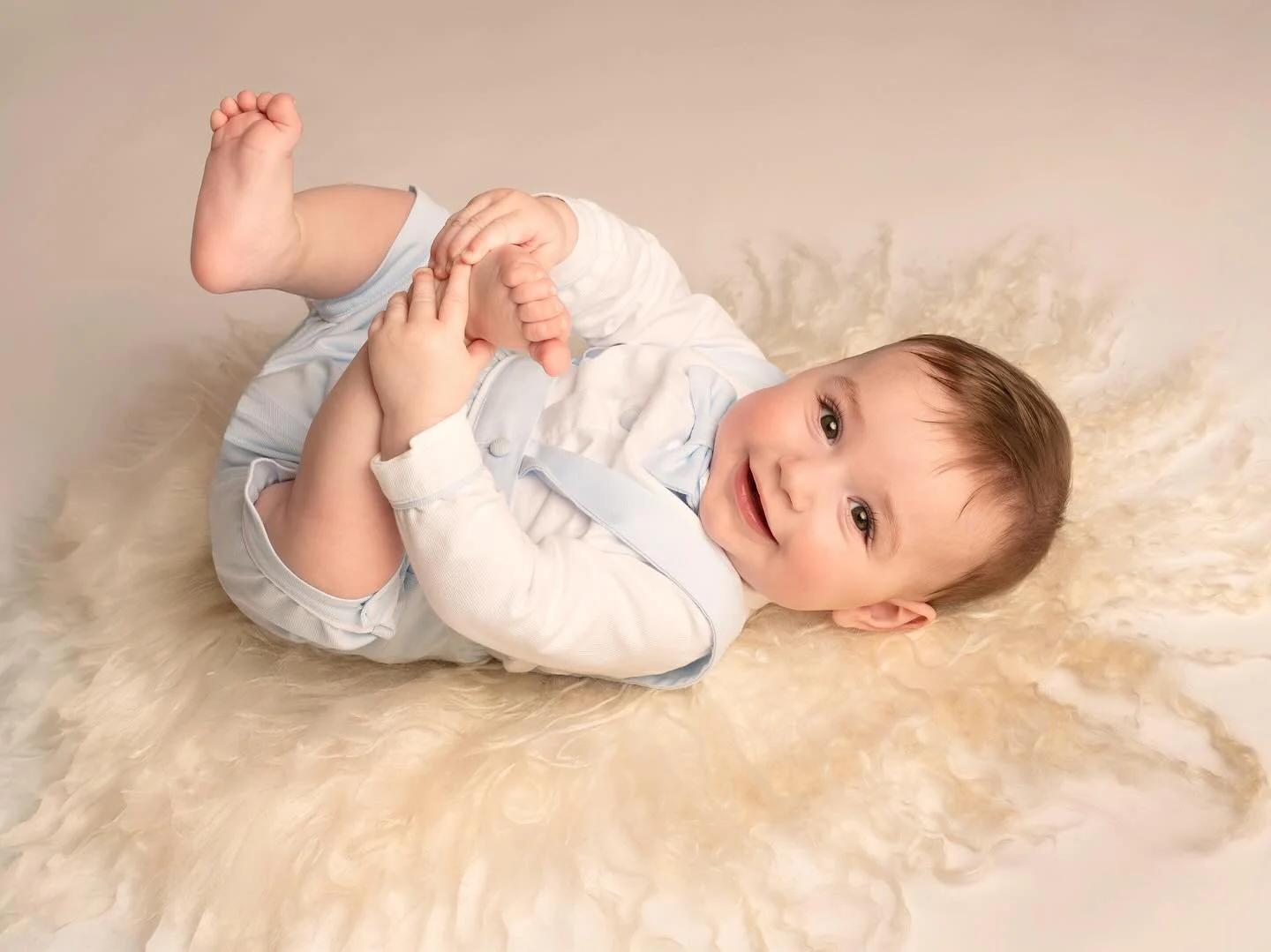 We had the most absolutely stunning photoshoot today with this little smiling angel 🩵
He melted my heart from the very first frame &mdash; such a joy to photograph!
It all flowed so effortlessly, pure sweetness and light.
Feeling so blessed to do wh
