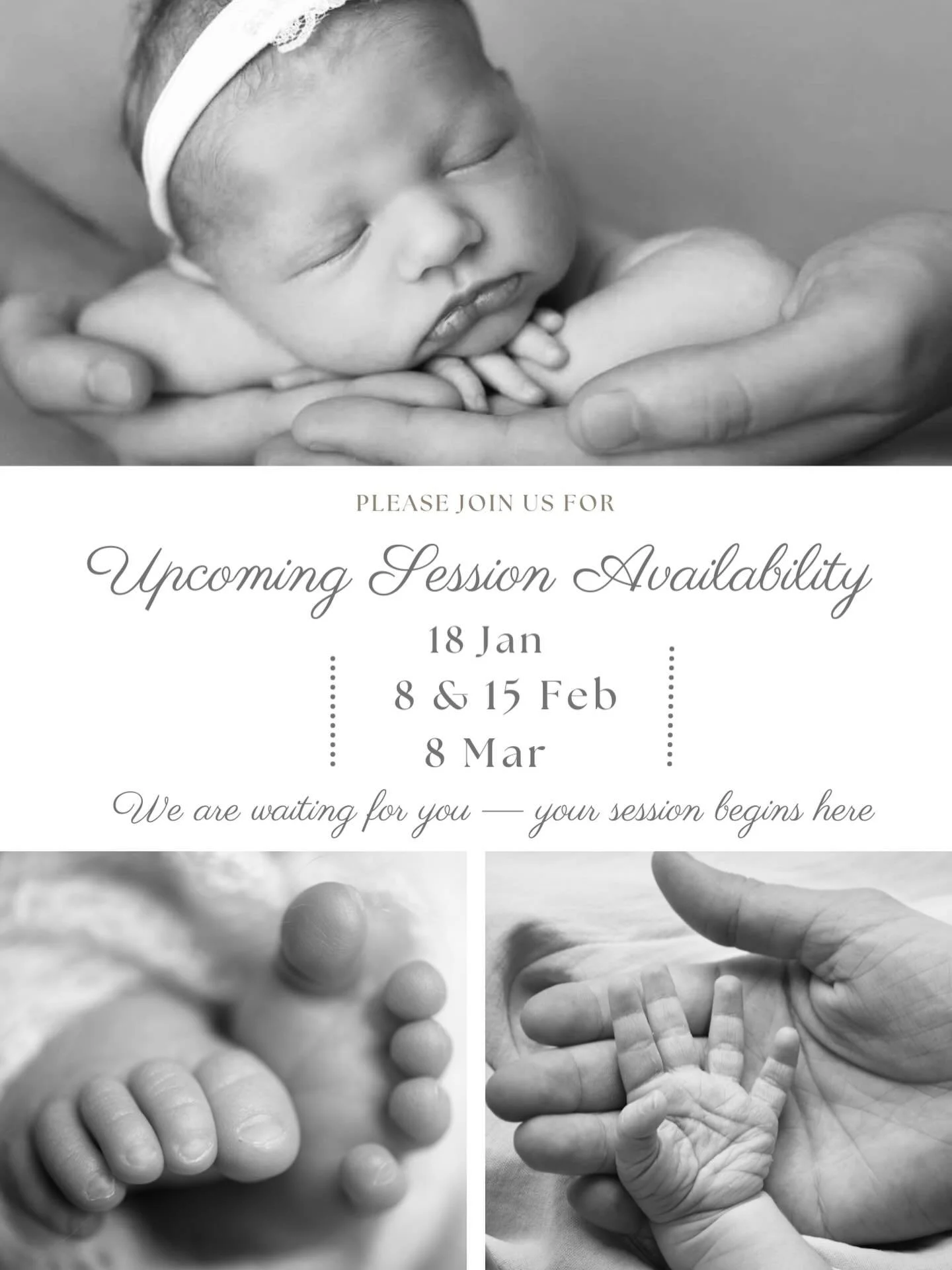 Upcoming session availability for the next few months is now open.
If you&rsquo;ve been waiting for the right time, this may be it 🤍

📍 SW5 9JT
Limited sessions available.

#londonnewbornphotographer
#maternityphotographylondon
#newbornphotographyl