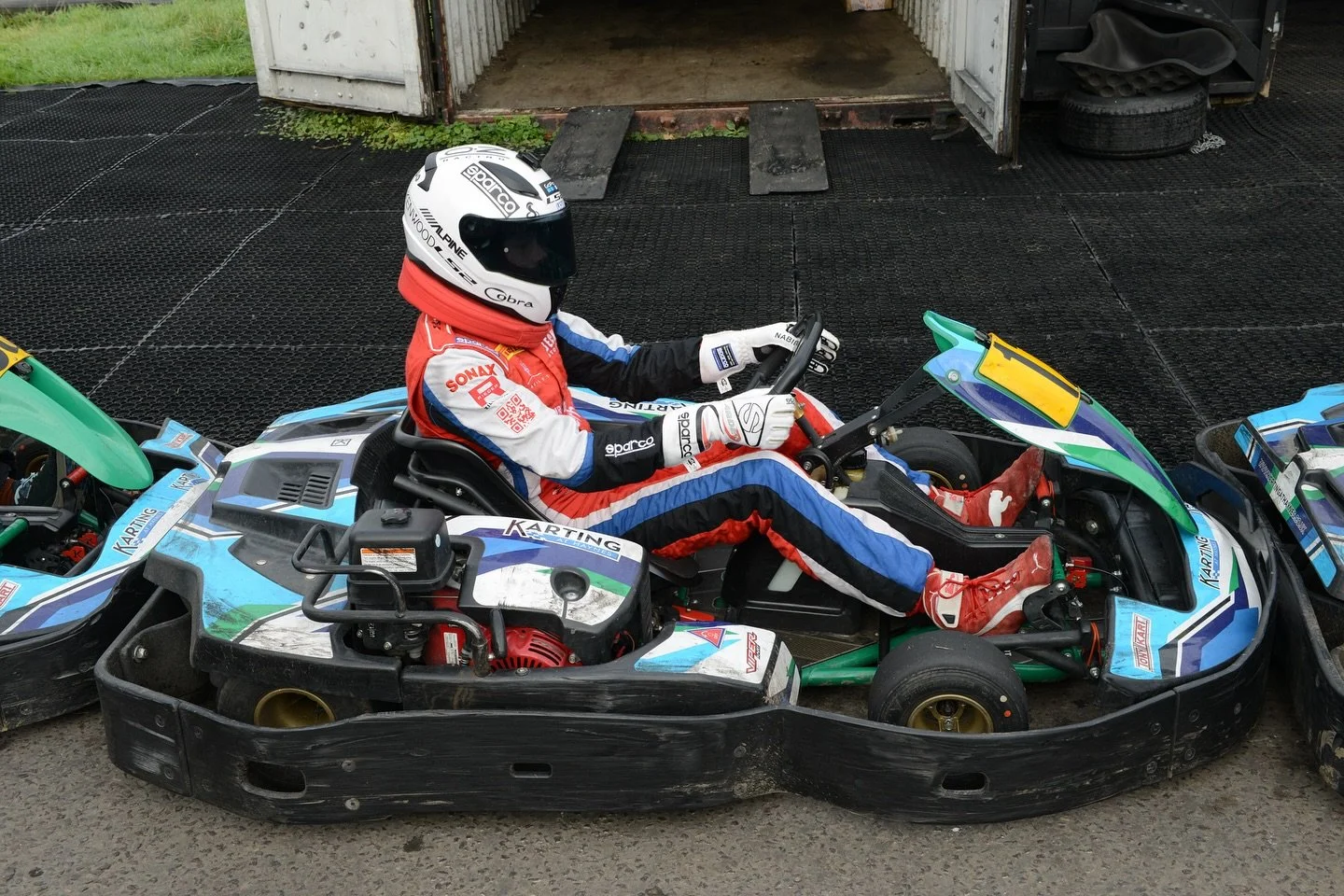 Nice to get back in the kart to clear all my problems. 
Also just got presented my award for P2 in the championship. Very very very happy with it, and can&rsquo;t wait to find a place for it in my room. 
Last opportunity to wear the suit that I borro