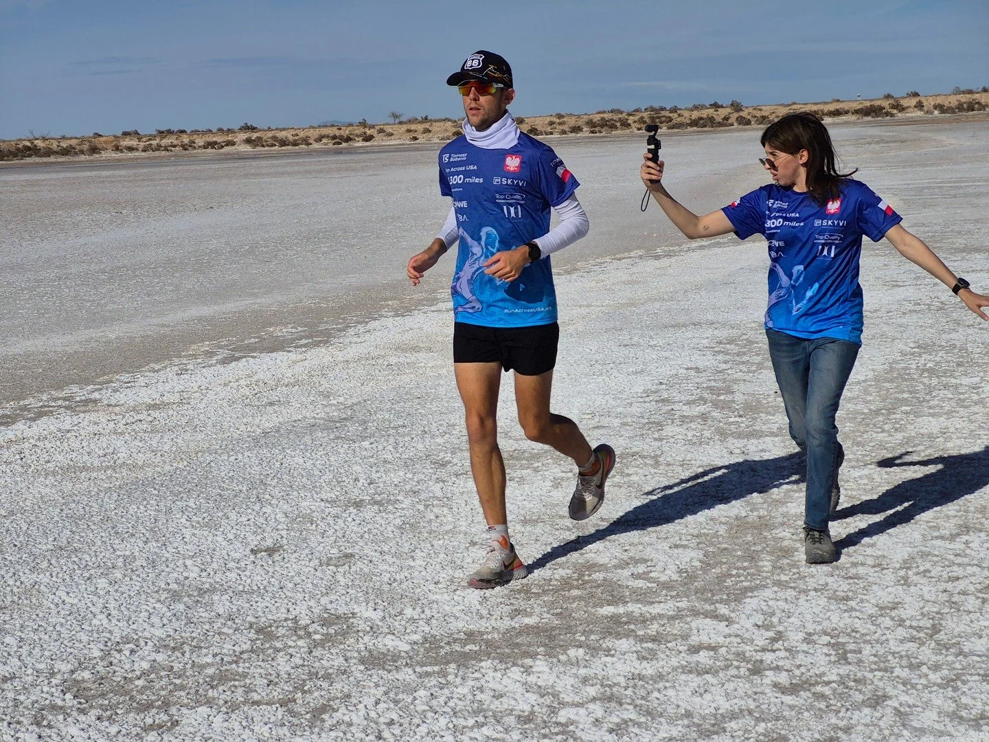 Behind the scenes of @tomasz_sobania's marathon-a-day journey 👀👟