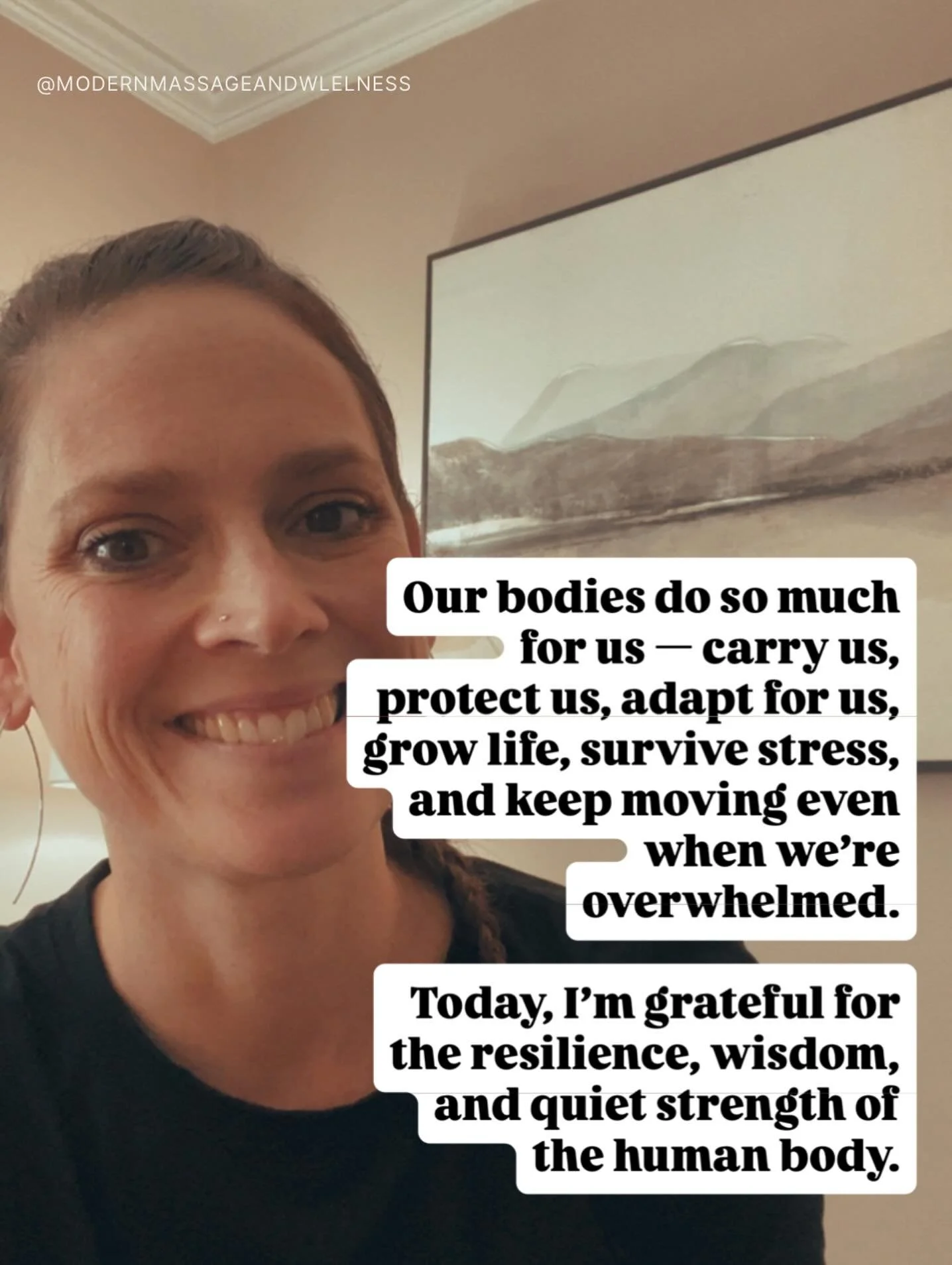 💛Our bodies do so much for us &mdash; carry us, protect us, grow life, adapt for us, survive stress, and keep moving even when we&rsquo;re overwhelmed.
✨Today, I&rsquo;m grateful for the resilience, wisdom, and quiet strength of the human body.
😇Yo