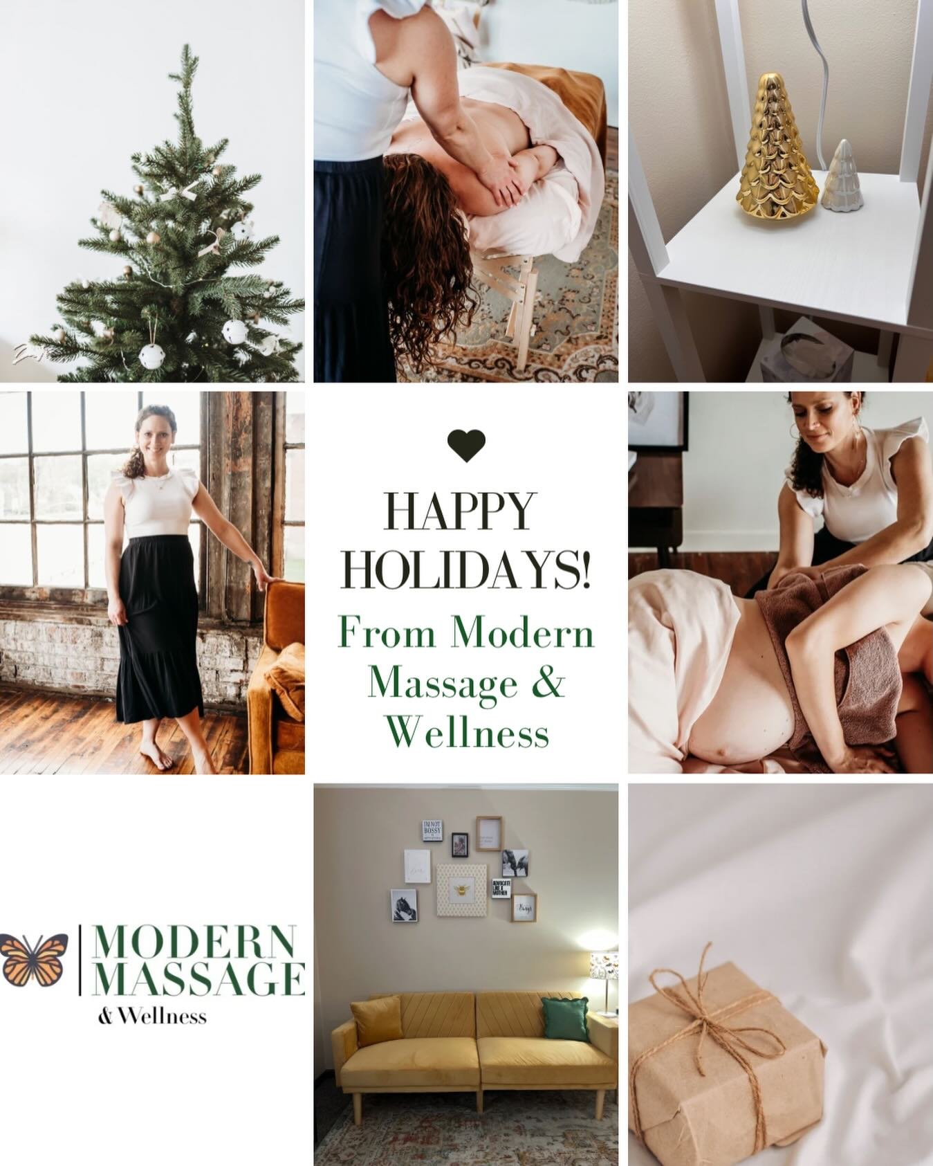 Wishing you a cozy, peaceful Christmas Eve and a beautiful Christmas Day. 🎄✨

I&rsquo;m so deeply grateful for every client who trusted me with their care this year &mdash; and for every loved one who thought of Modern Massage &amp; Wellness when ch