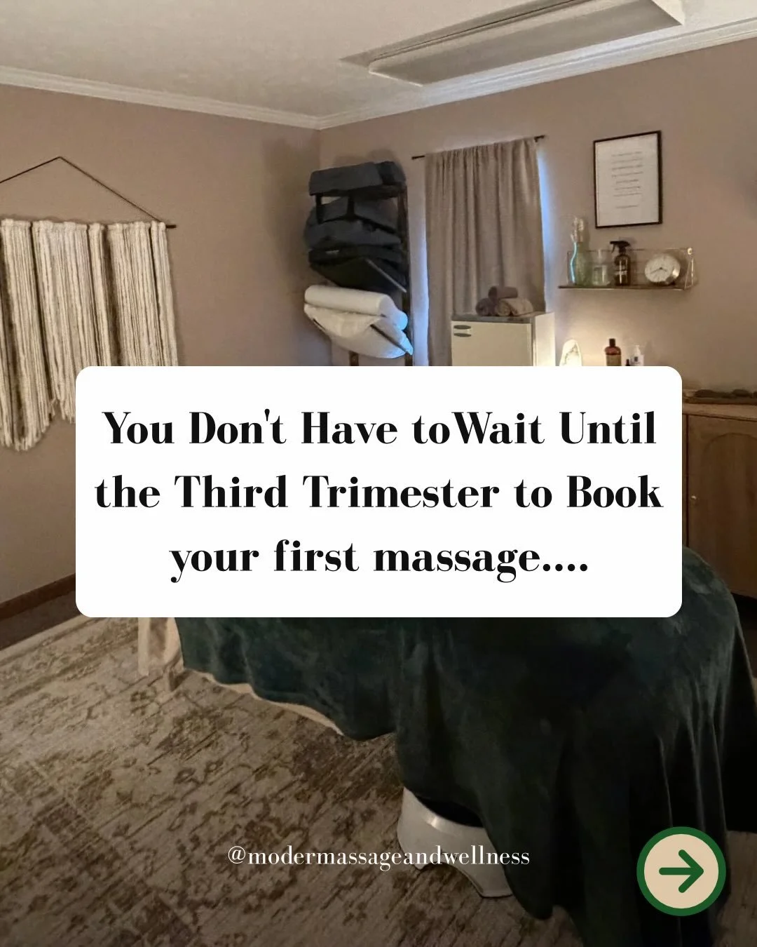 💛One thing I love sharing with expecting moms is that you don&rsquo;t have to save your massage for the third trimester.
🌞Starting earlier in pregnancy has so many benefits.
✨ Prenatal massage is generally safe throughout pregnancy for most healthy