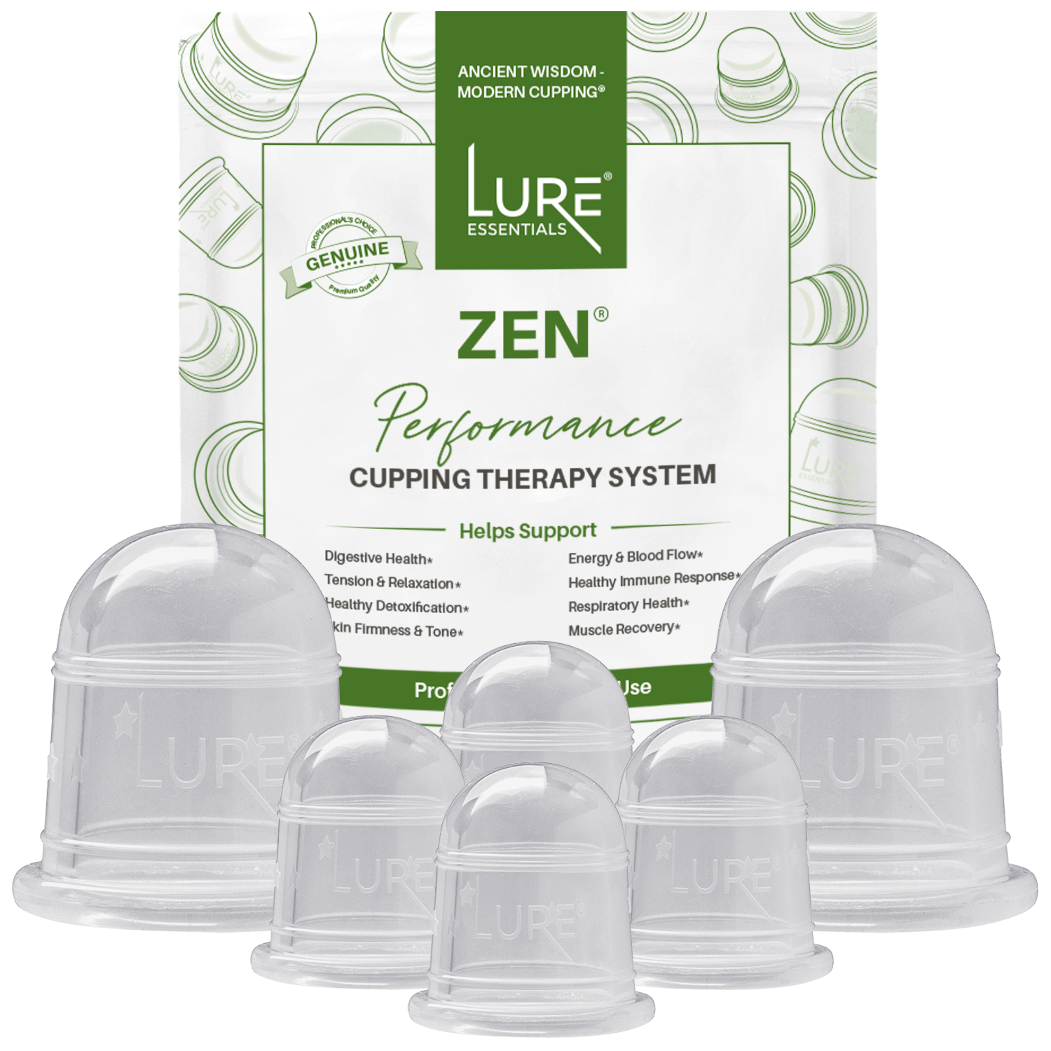 Lure Essentials Zen Performance Cupping Therapy System