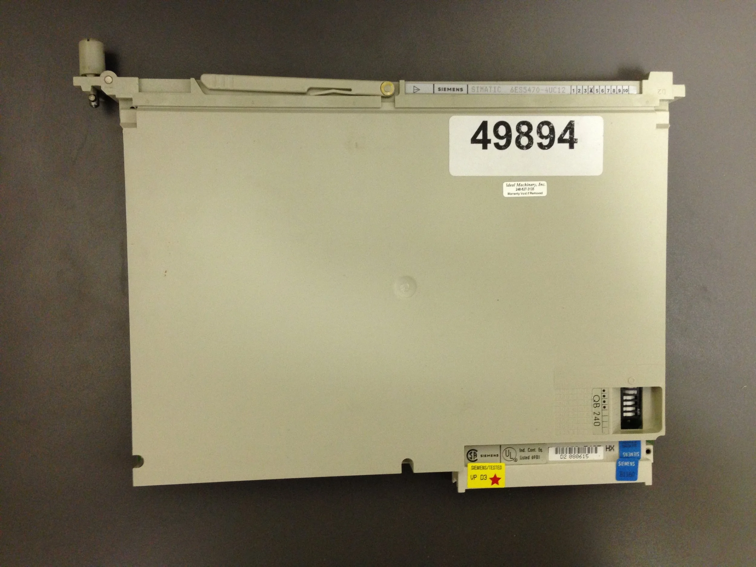 Siemens	S5-155U	6ES5 470 4UC12