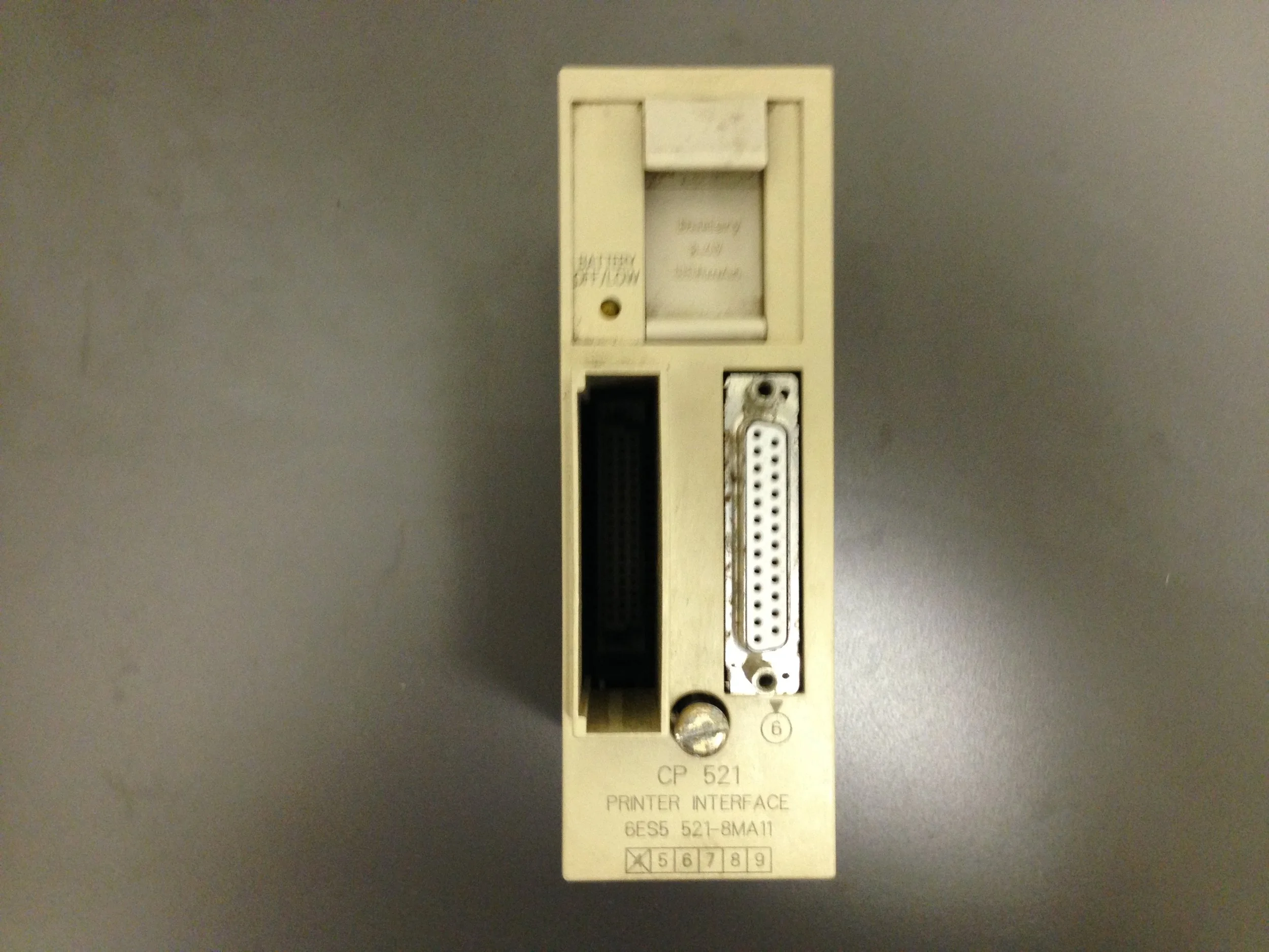 Siemens	S5-95U	6ES5 521 8MA11