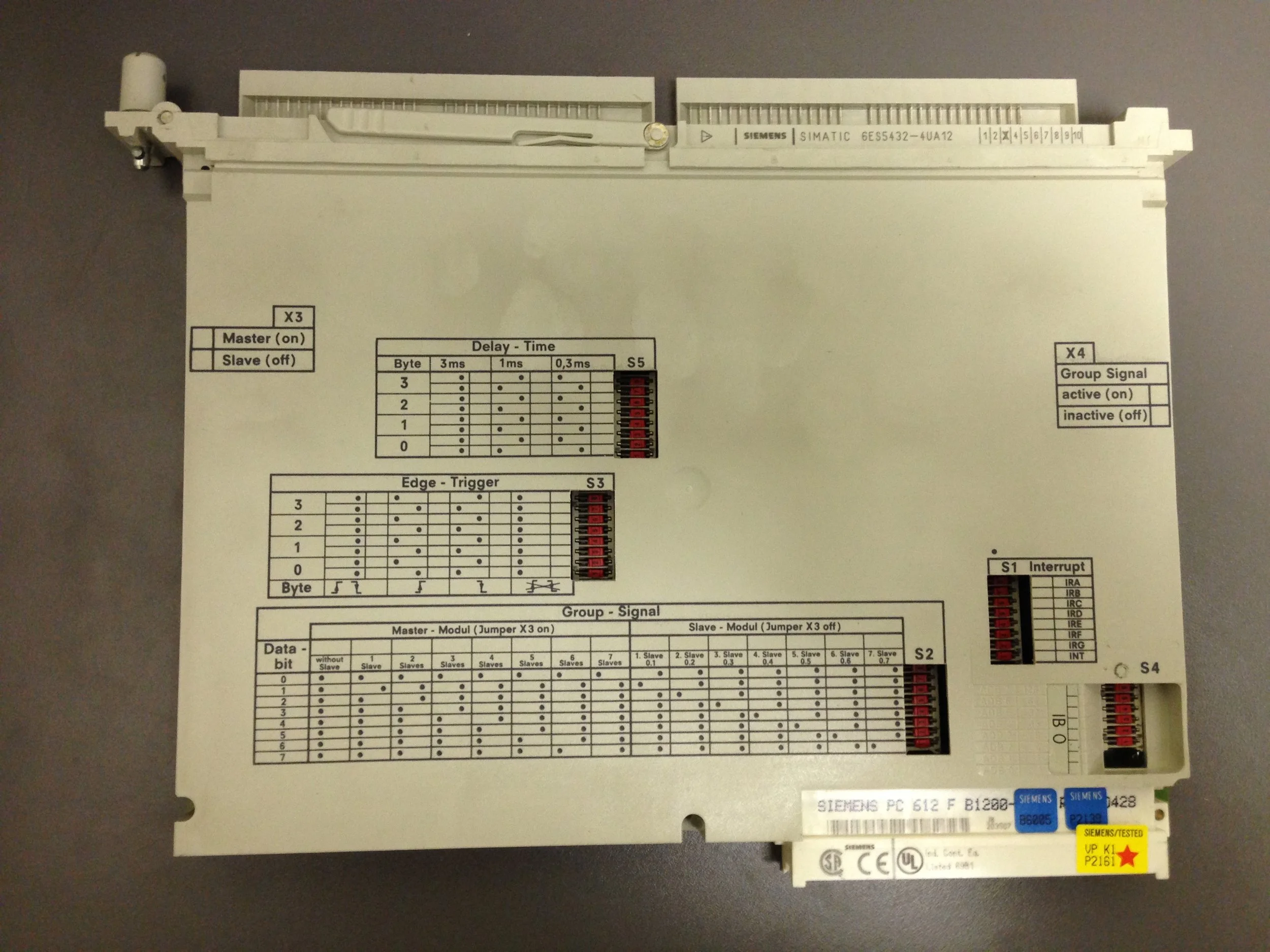 Siemens	S5-155U	6ES5 432 4UA12