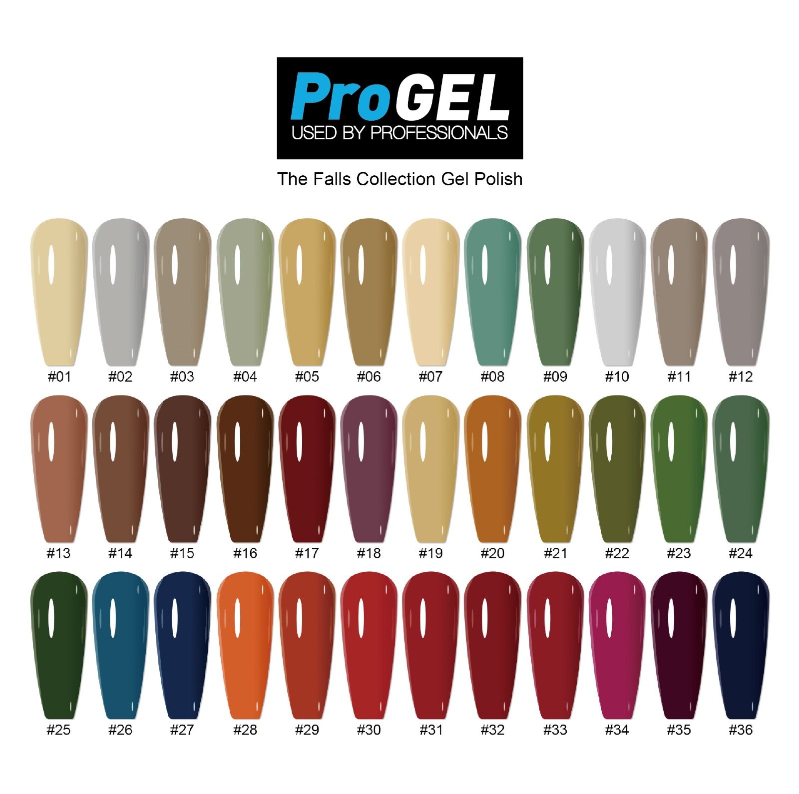 ProGEL The Falls Collection Gel Polish