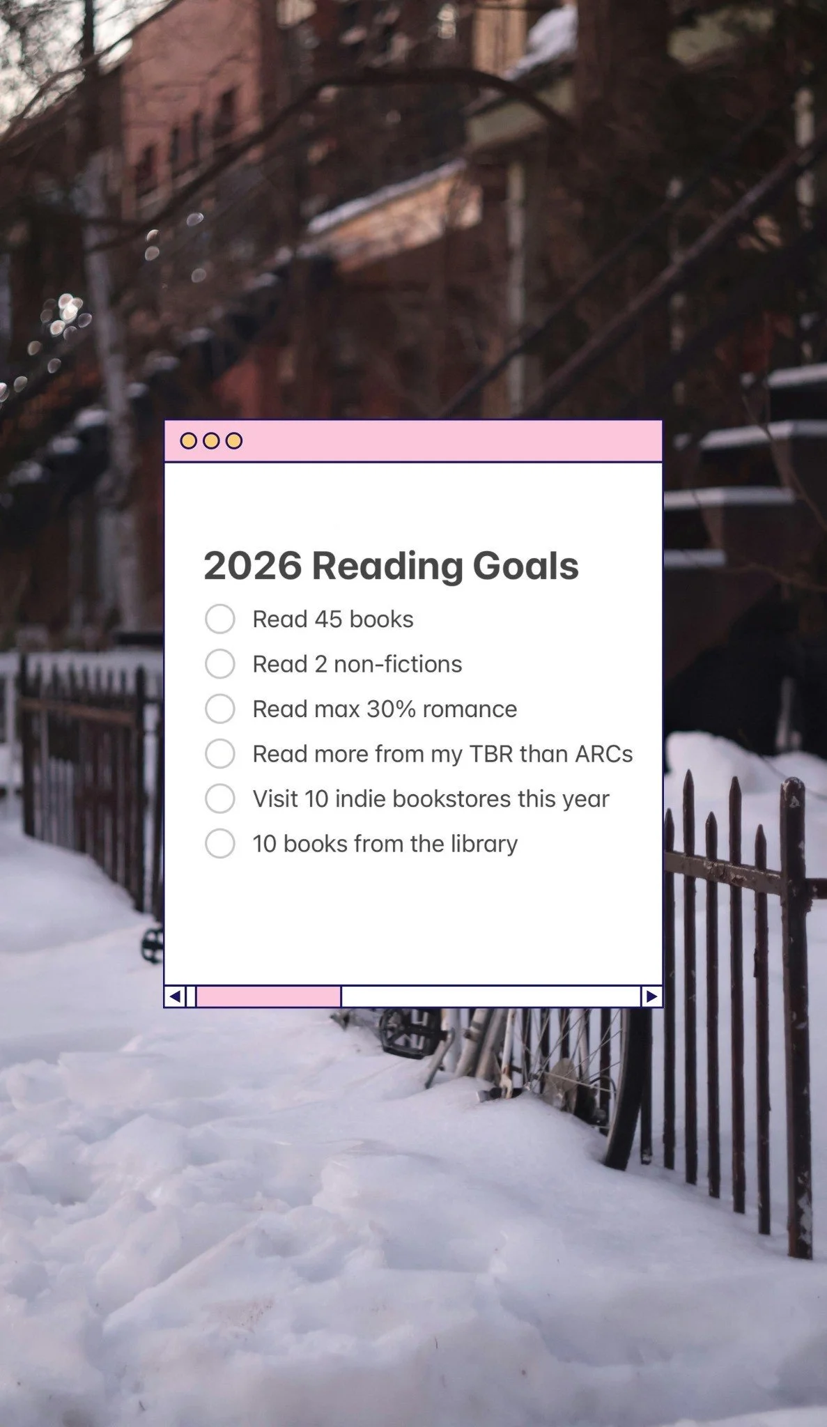 2026 Reading Goals: Choosing Slow, Mindful Reading