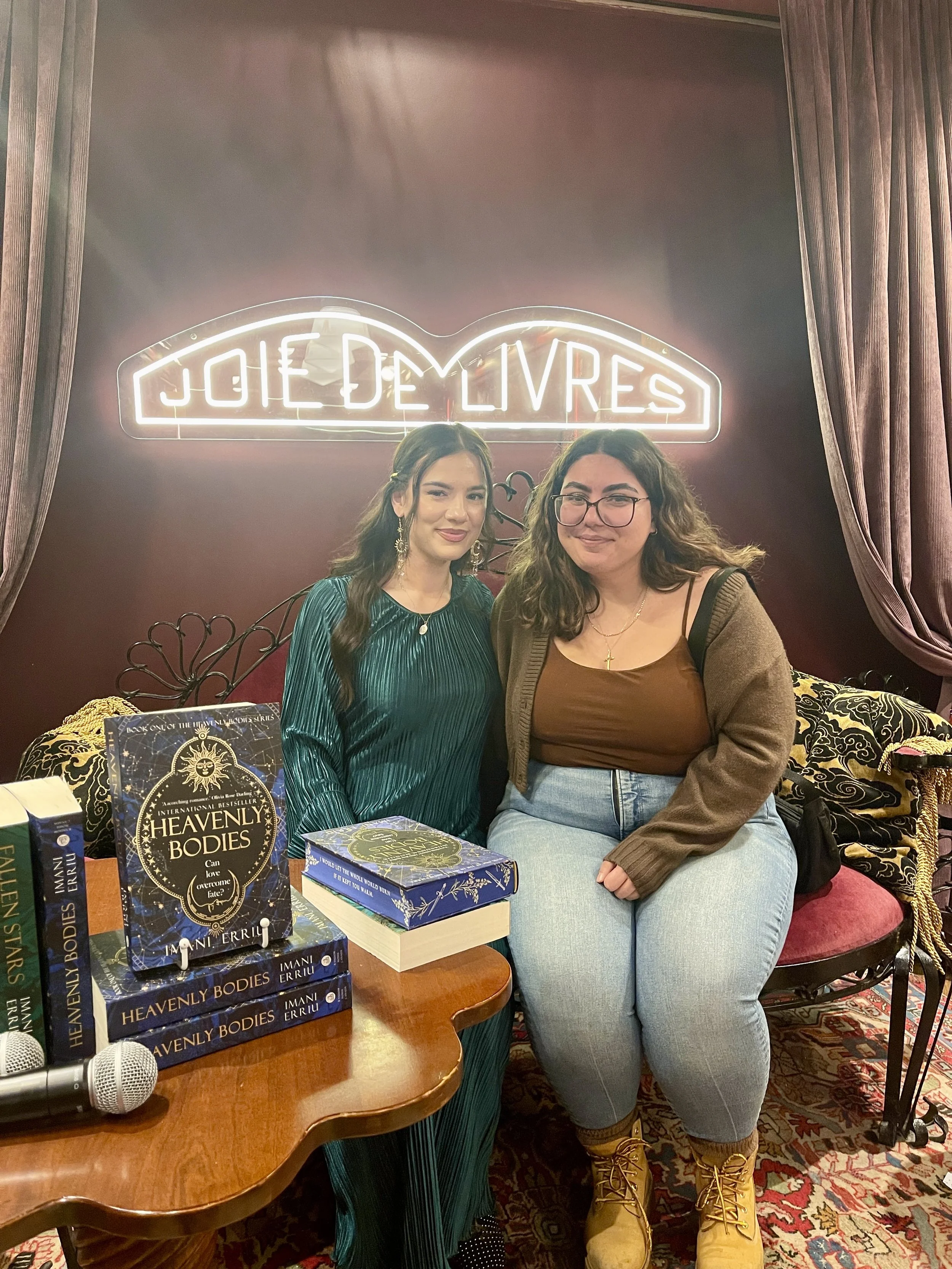 A Magical Evening at Joie de Livres: Meeting Imani Erriu