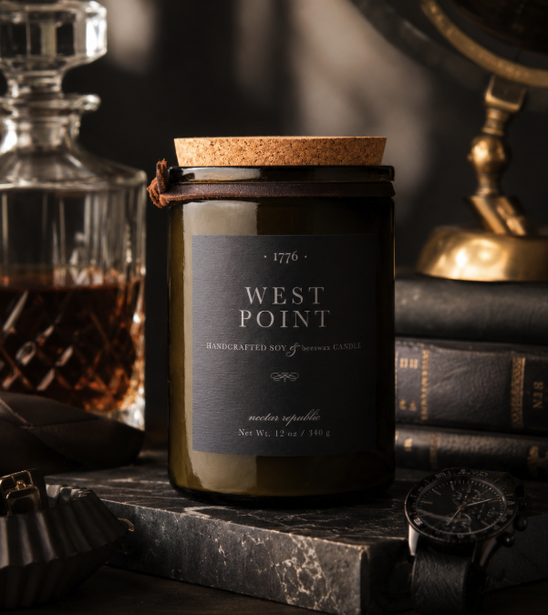 West Point 1776 Candle
