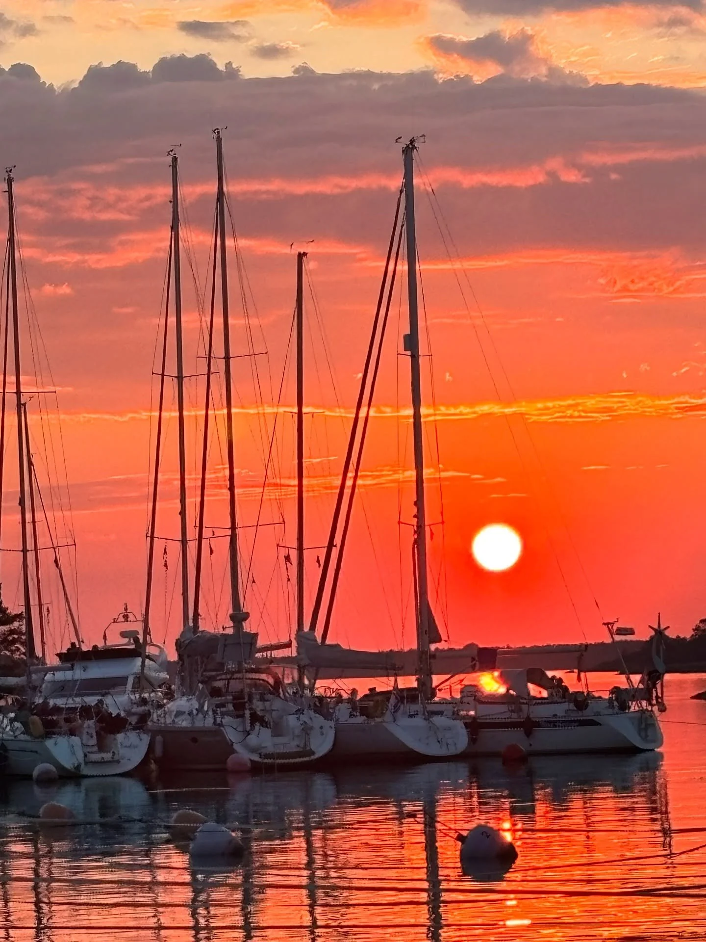 Hein&auml;kuun hetki&auml; ☀️👙🐚⛵️
9 p&auml;iv&auml;&auml; merell&auml; ja monta kaunista hetke&auml; takana ~ muistoja jotka l&auml;mmitt&auml;v&auml;t viel&auml; talvellakin. 

Mik&auml; onni, ett&auml; alkukes&auml;n s&auml;&auml; vaihtui pitk&au
