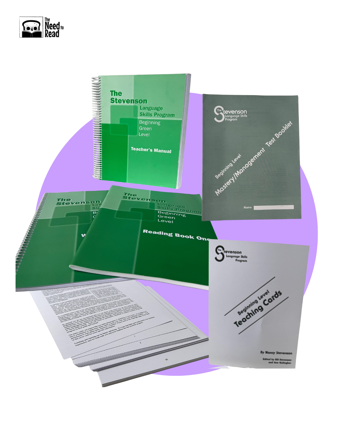 Beginning Green Level Complete Set- Individual Tutor and One student